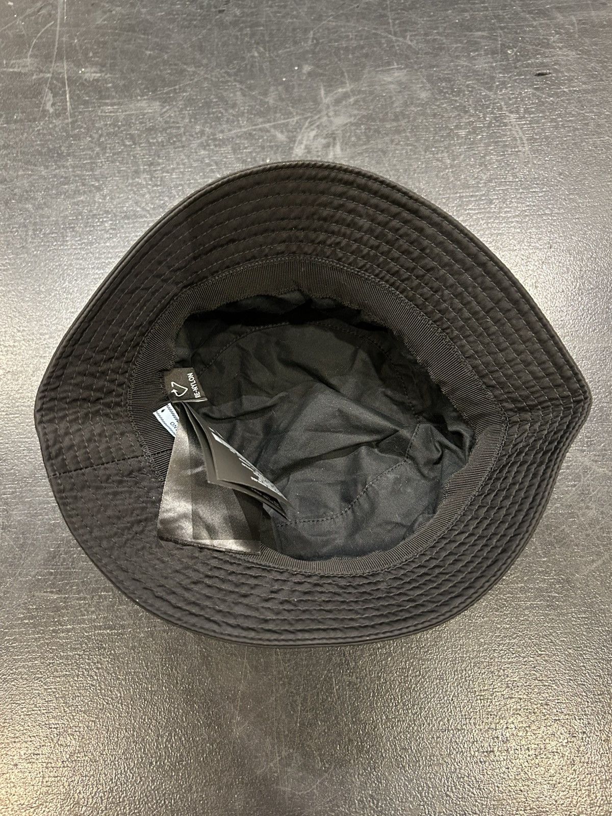 Prada Prada RE-Nylon Bucket Hat - Black Size ONE SIZE - 3 Thumbnail