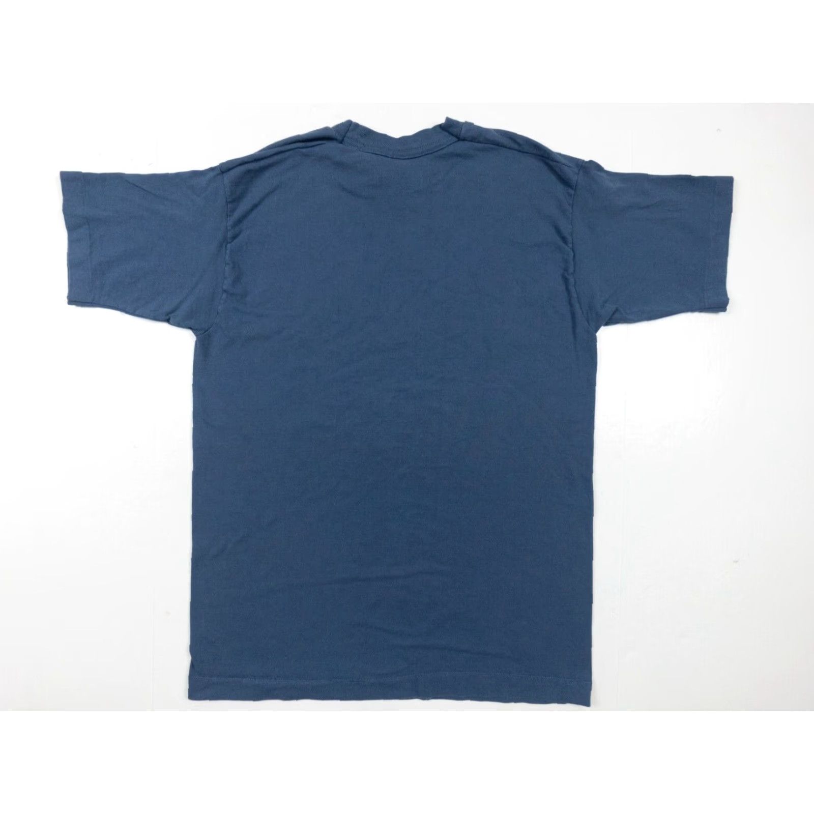 Fruit Of The Loom VINTAGE Fruit of the Loom T-Shirt Adult Large Blue 90s Short Sleeve Mens Size US L / EU 52-54 / 3 - 6 Thumbnail