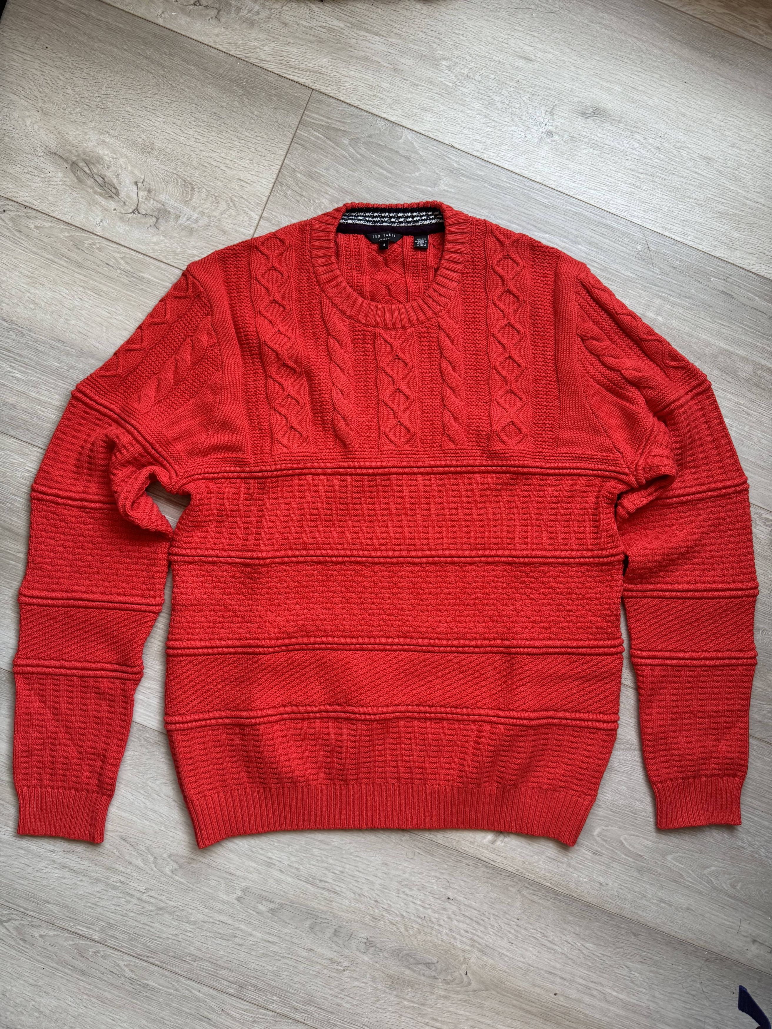 Ted Baker TED BAKER Knit Crewneck Sweater Size US M / EU 48-50 / 2 - 1 Thumbnail