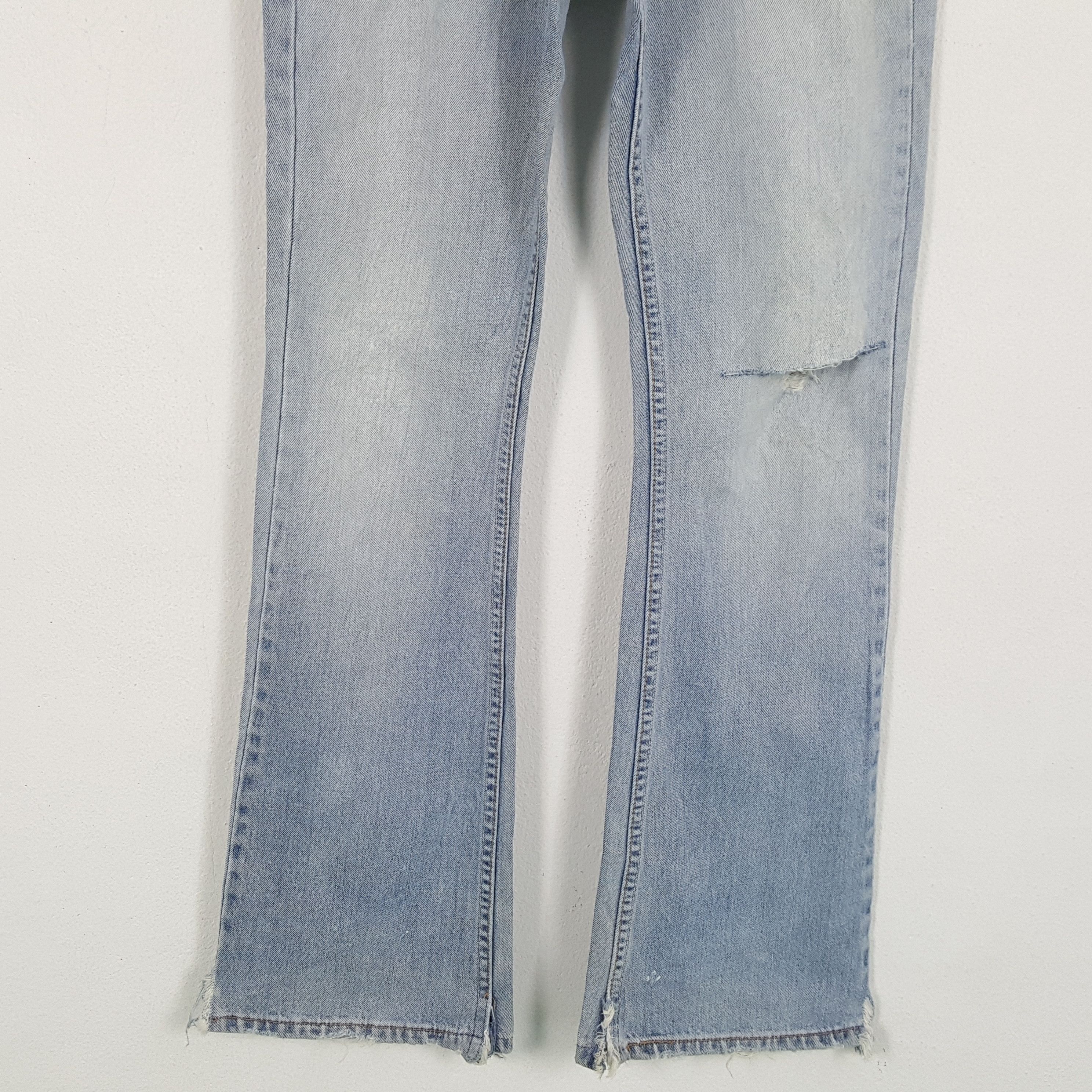Levi's × Vintage LEVIS American Streetwear Bootcut Style Distressed Jeans Size 28" / US 6 / IT 42 - 3 Thumbnail