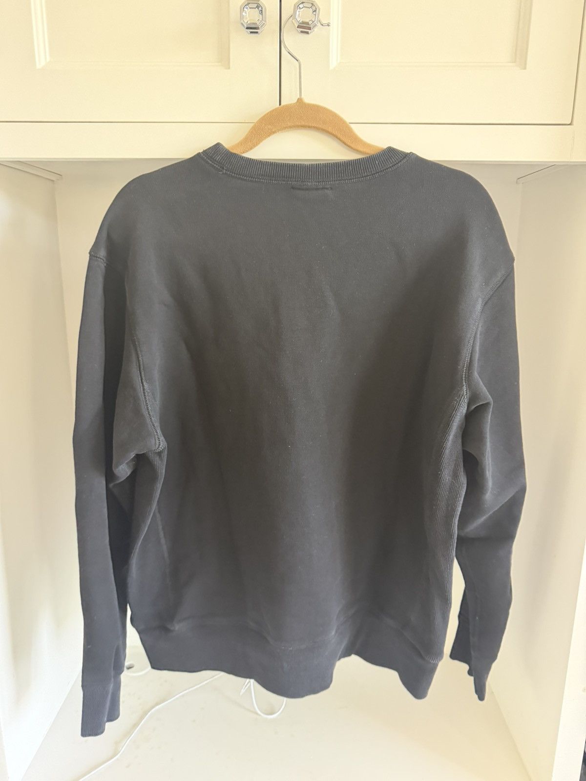 Revenge Revenge Black Crewneck w/Red Stitching Size US M / EU 48-50 / 2 - 2 Thumbnail