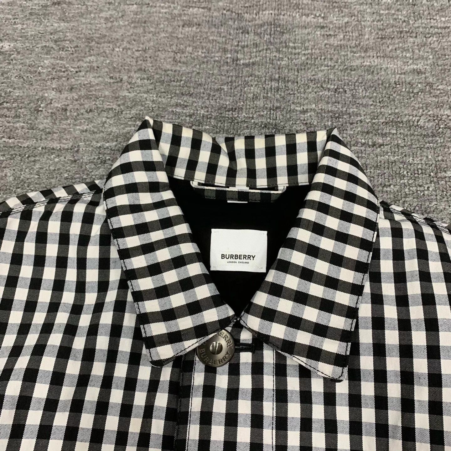 Burberry Burberry Black & White Check Shirt Jacket Size S 95 New Size US S / EU 44-46 / 1 - 9 Thumbnail