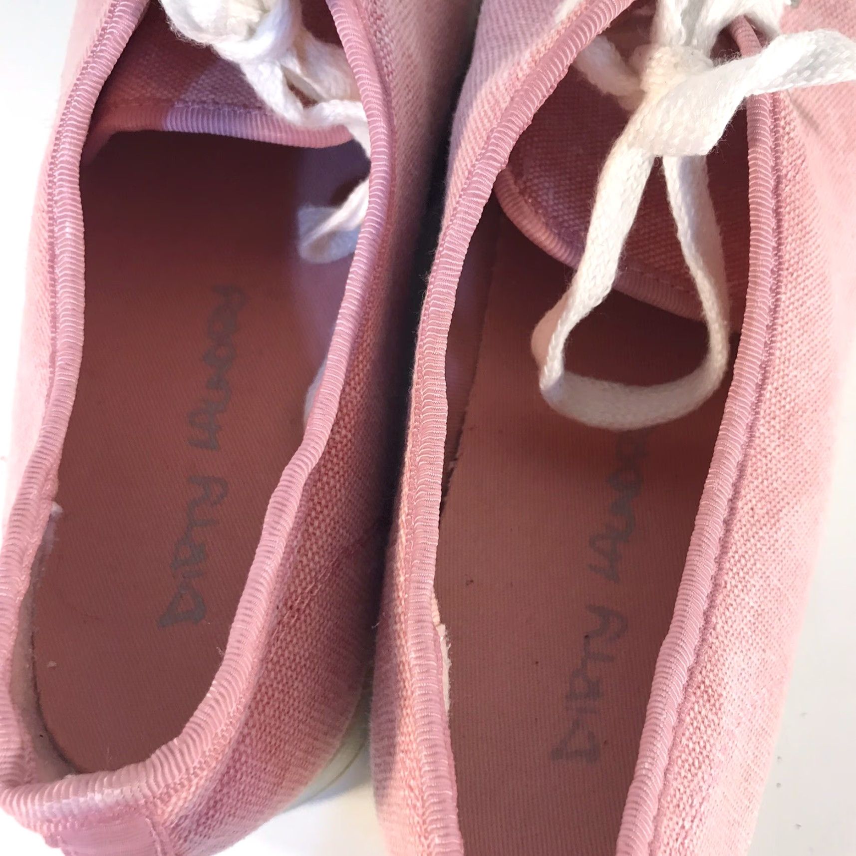 Vintage VINTAGE Dirty Laundry Lilyhammer Canvas Sneakers Womens Size 9 Pink Platform Low Top Casual Comfort Size US 9 / IT 39 - 5 Thumbnail