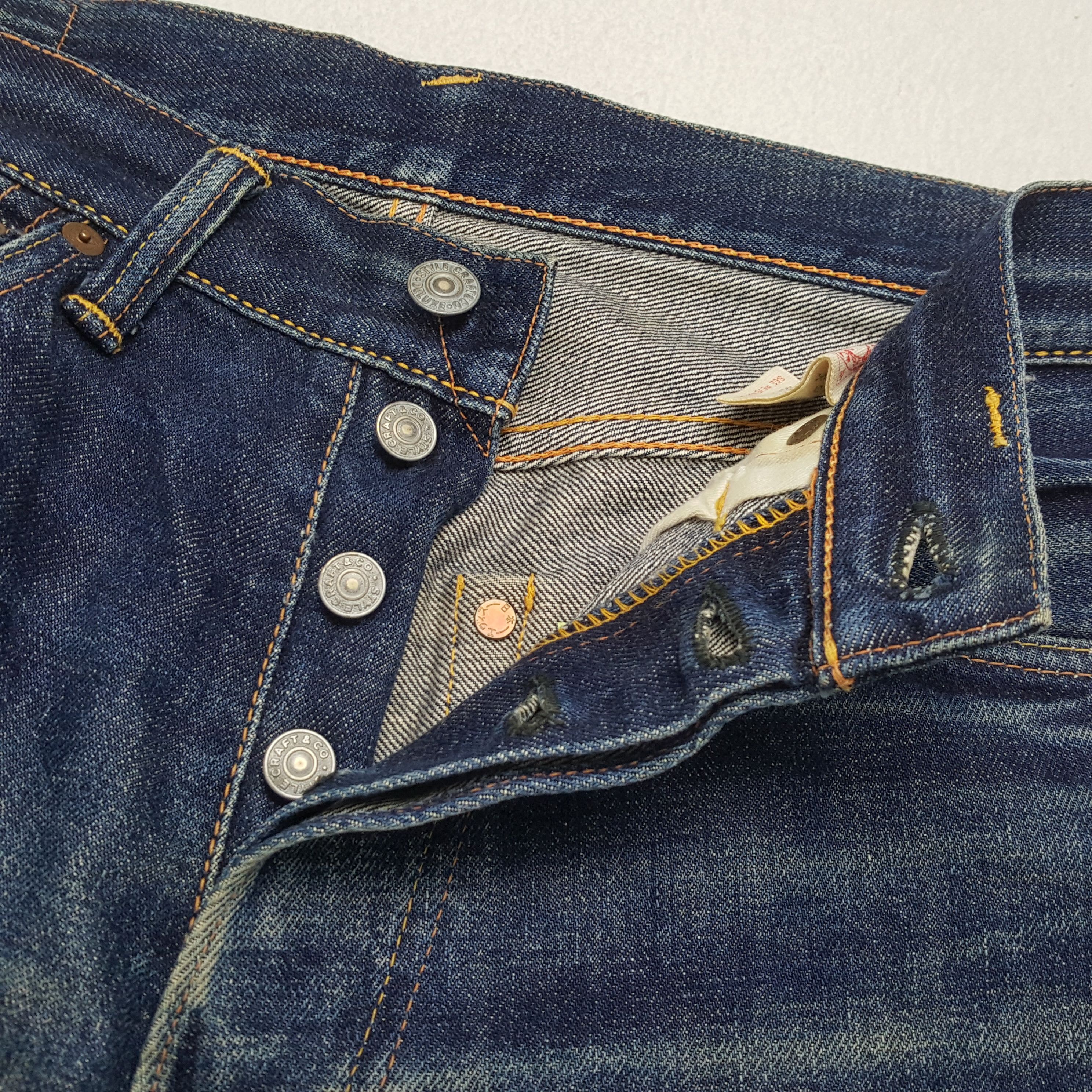 Evisu × Japanese Brand × Vintage Vintage EVISU Japanese Brand Daicock Custom Style Jeans Size US 29 - 12 Thumbnail