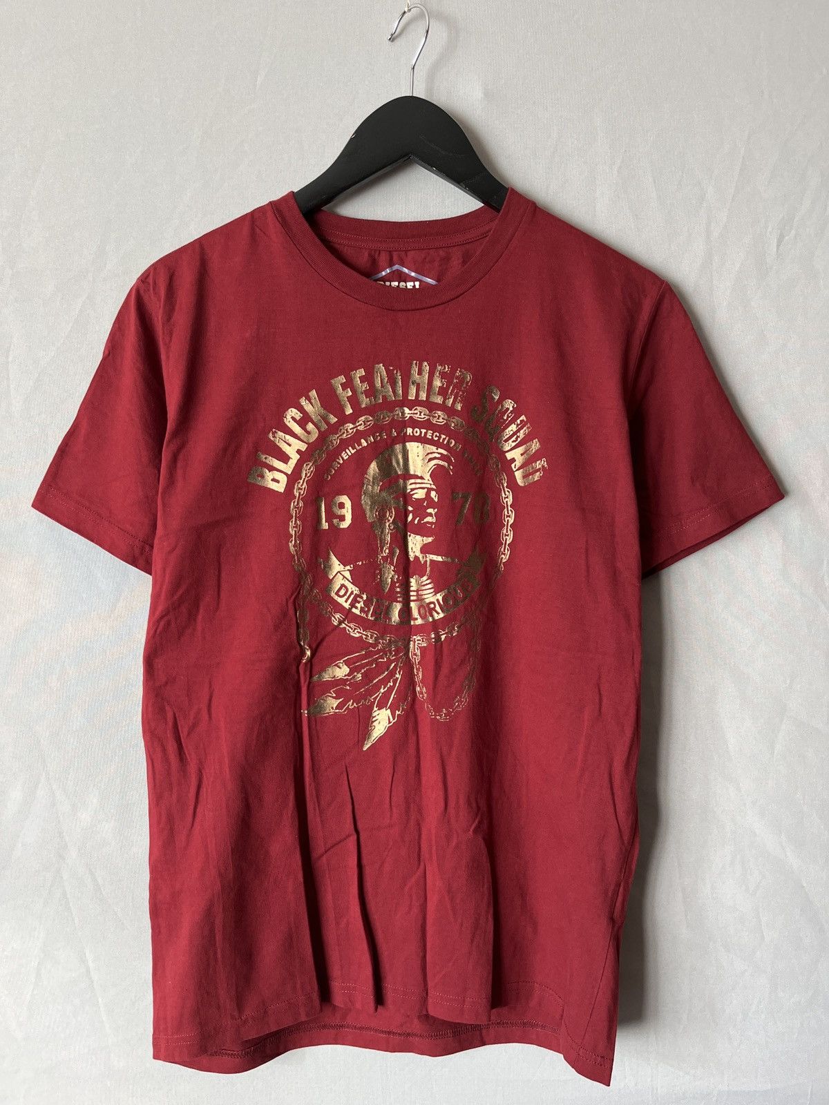 Diesel Diesel Black Feather Squad Zyzz T-shirt Size US L / EU 52-54 / 3 - 1 Thumbnail