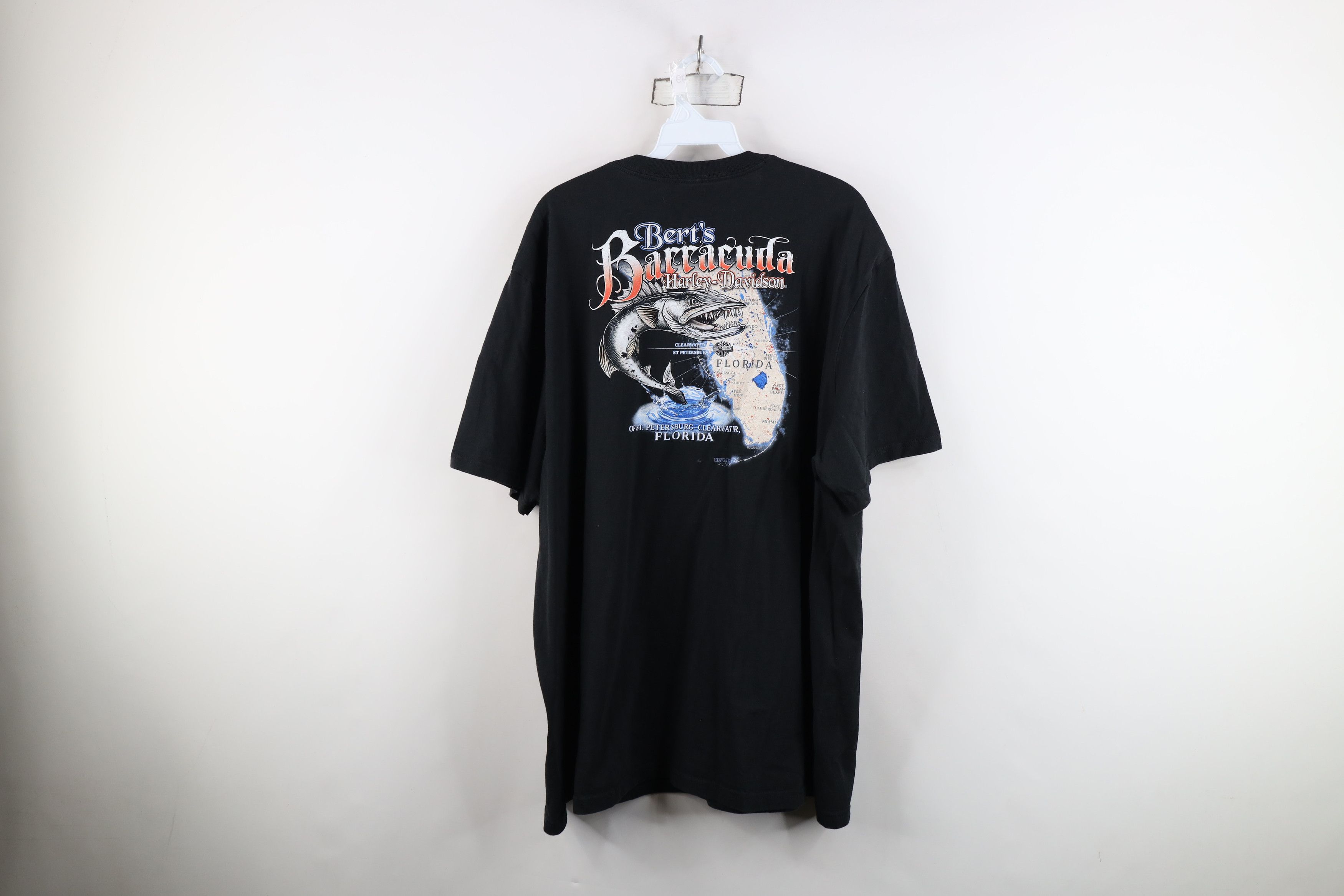 Harley Davidson Y2K Harley Davidson Spell Motorcycle Riding T-Shirt Black Size US XXL / EU 58 / 5 - 13 Thumbnail