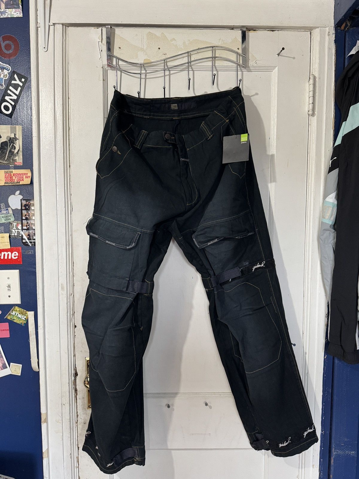 Marithe Francois Girbaud Girboud Jeans Velcro Straps | Grailed