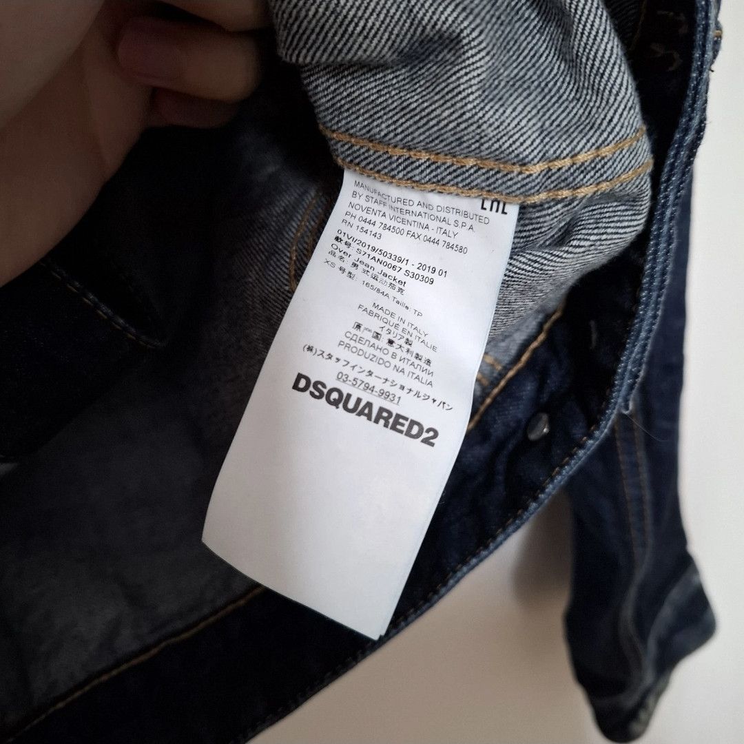 Dsquared2 DSQUARED2 X OVO Denim Trucker Over Jean Jacket SS19 Size US XS / EU 42 / 0 - 8 Thumbnail