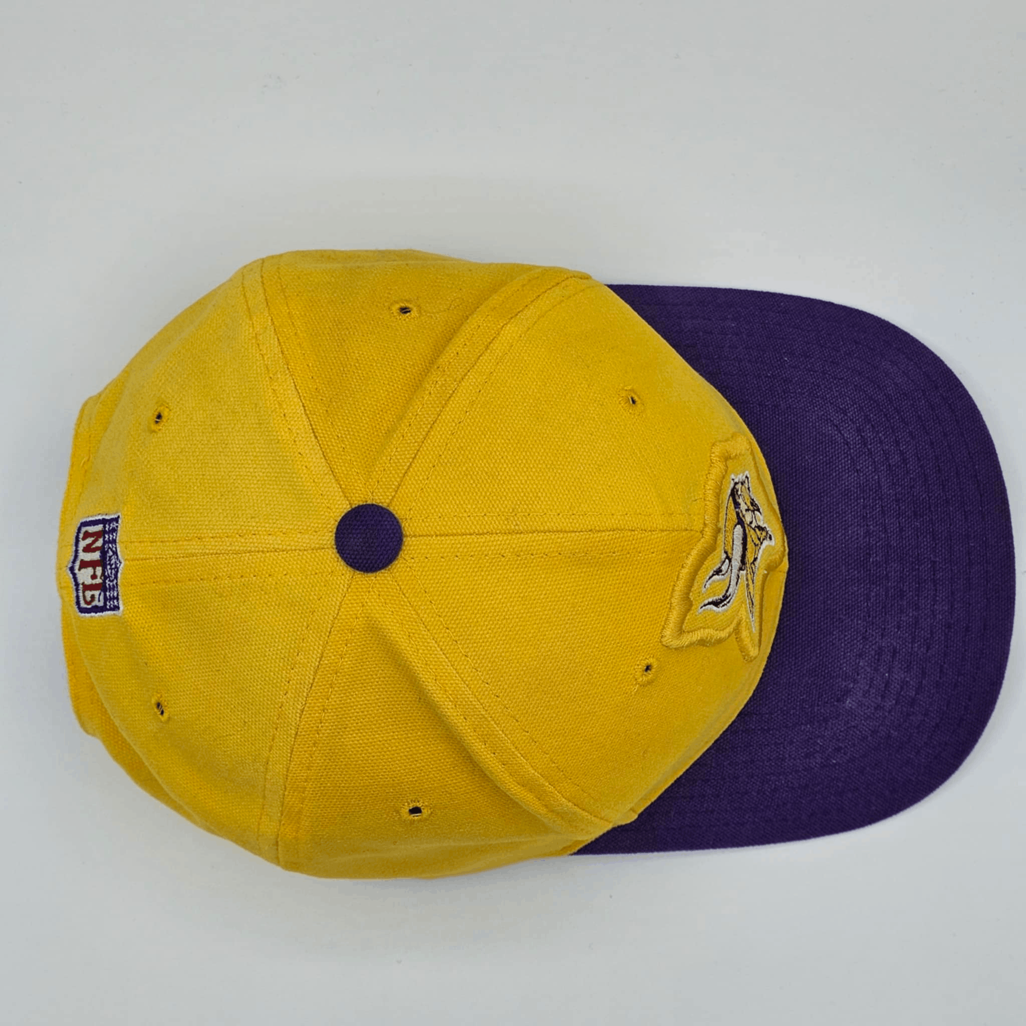 NFL × Starter × Vintage Minnesota Vikings Vintage 90s Pro Line Strap Back Hat Size ONE SIZE - 4 Thumbnail