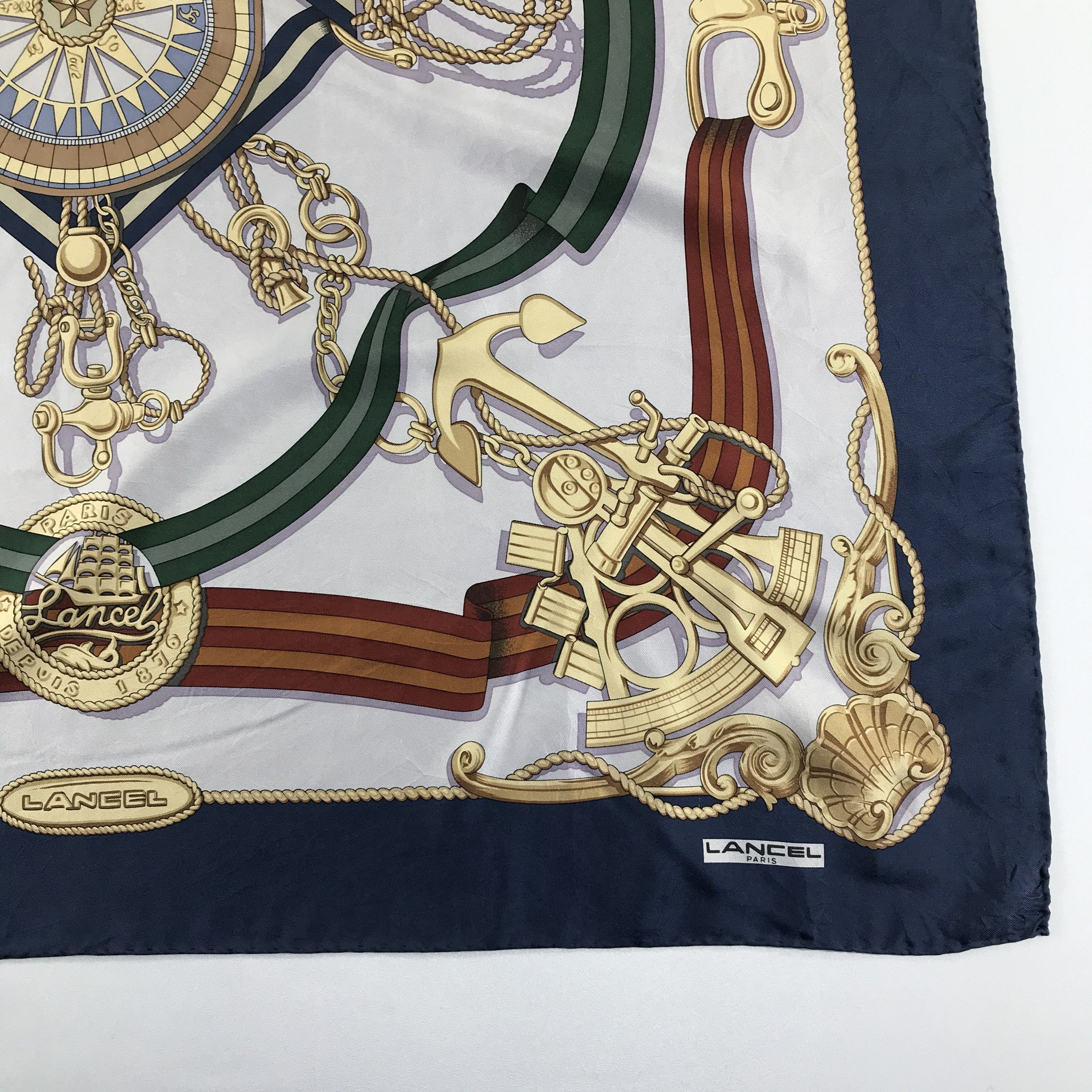 Lancel Vintage Lancel Silk Scarf Size ONE SIZE - 4 Thumbnail