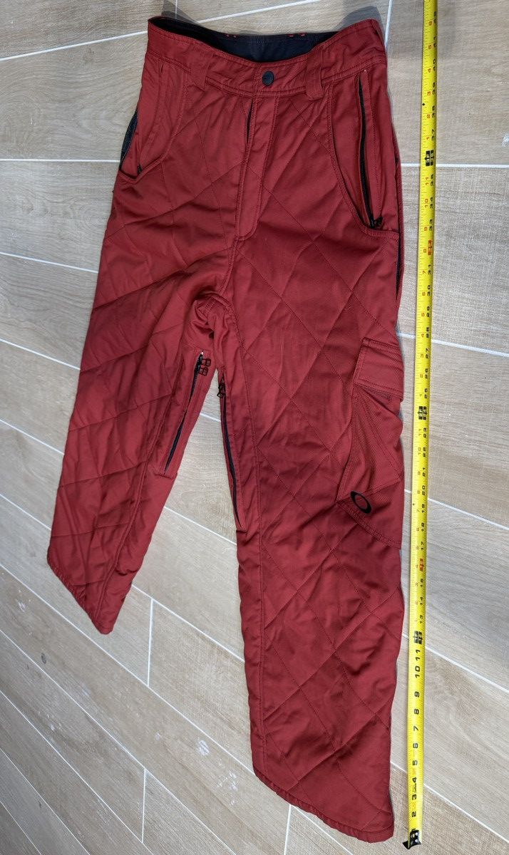 Oakley × Vintage Men’s Oakley Red Quilted Pants Size US 35 - 10 Thumbnail