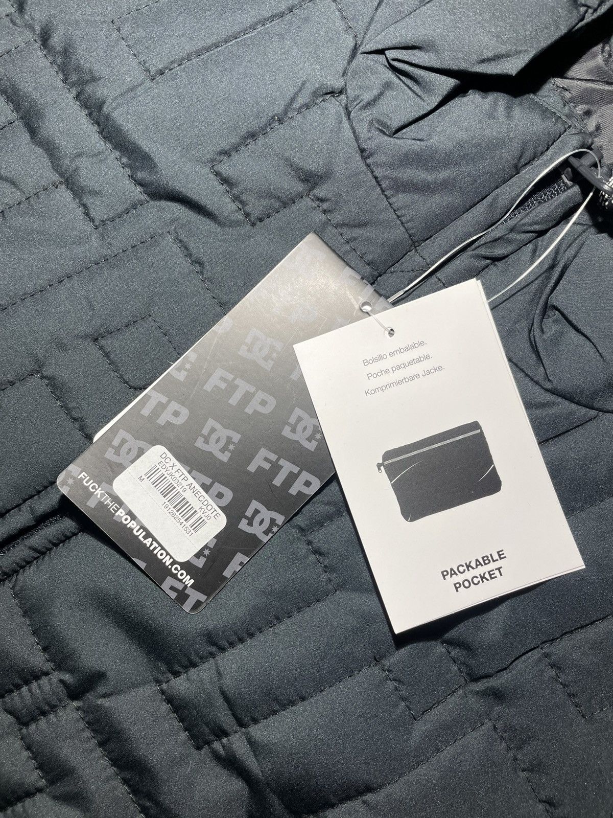 Fuck The Population FTP x DC Anecdote Insulator Full Zip Packable Snow Puffer Size US M / EU 48-50 / 2 - 5 Thumbnail