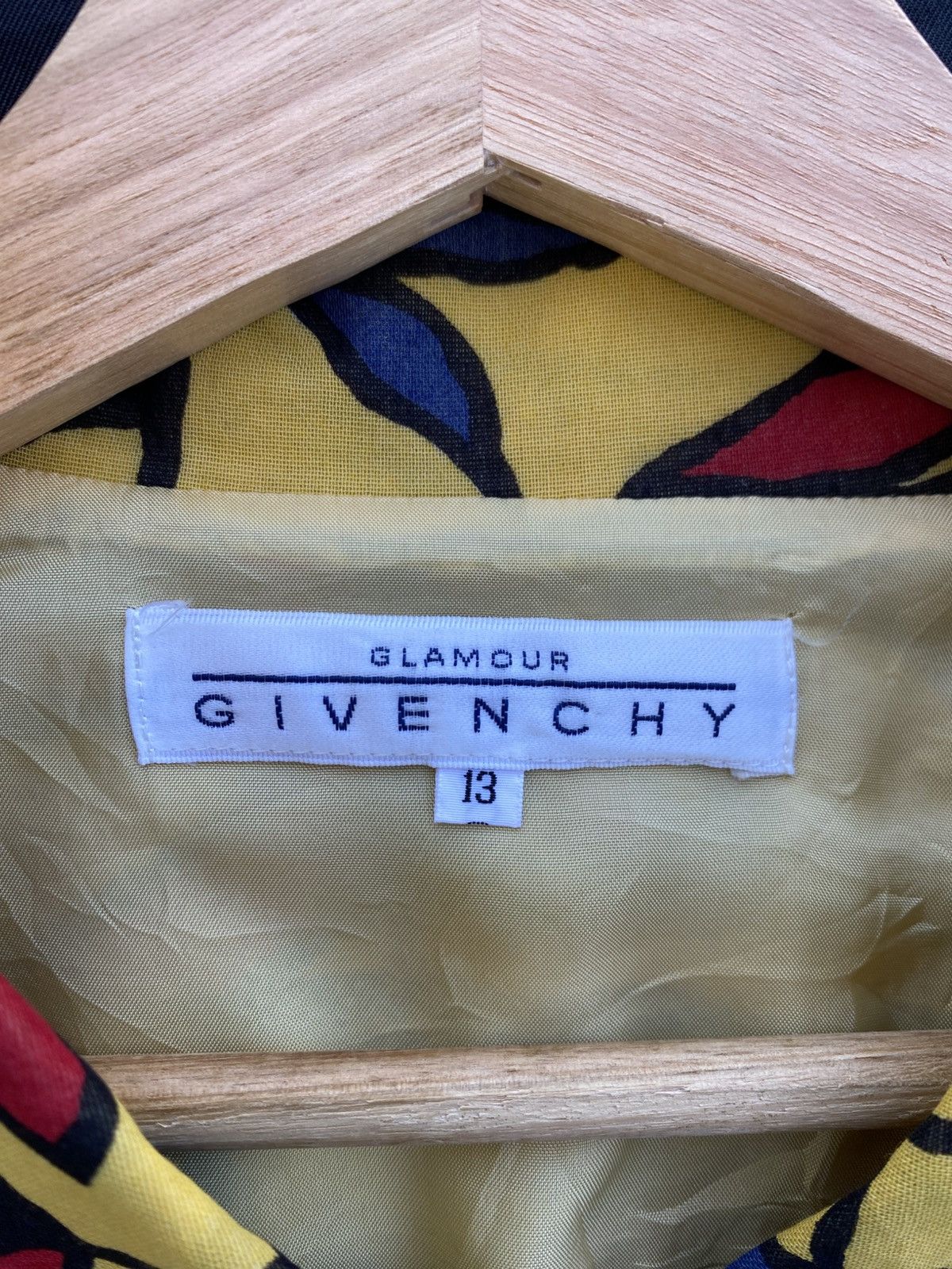 Givenchy Rare Vtg Givenchy Glamour abstract patterned button-up shirt Size XL / US 12-14 / IT 48-50 - 8 Thumbnail