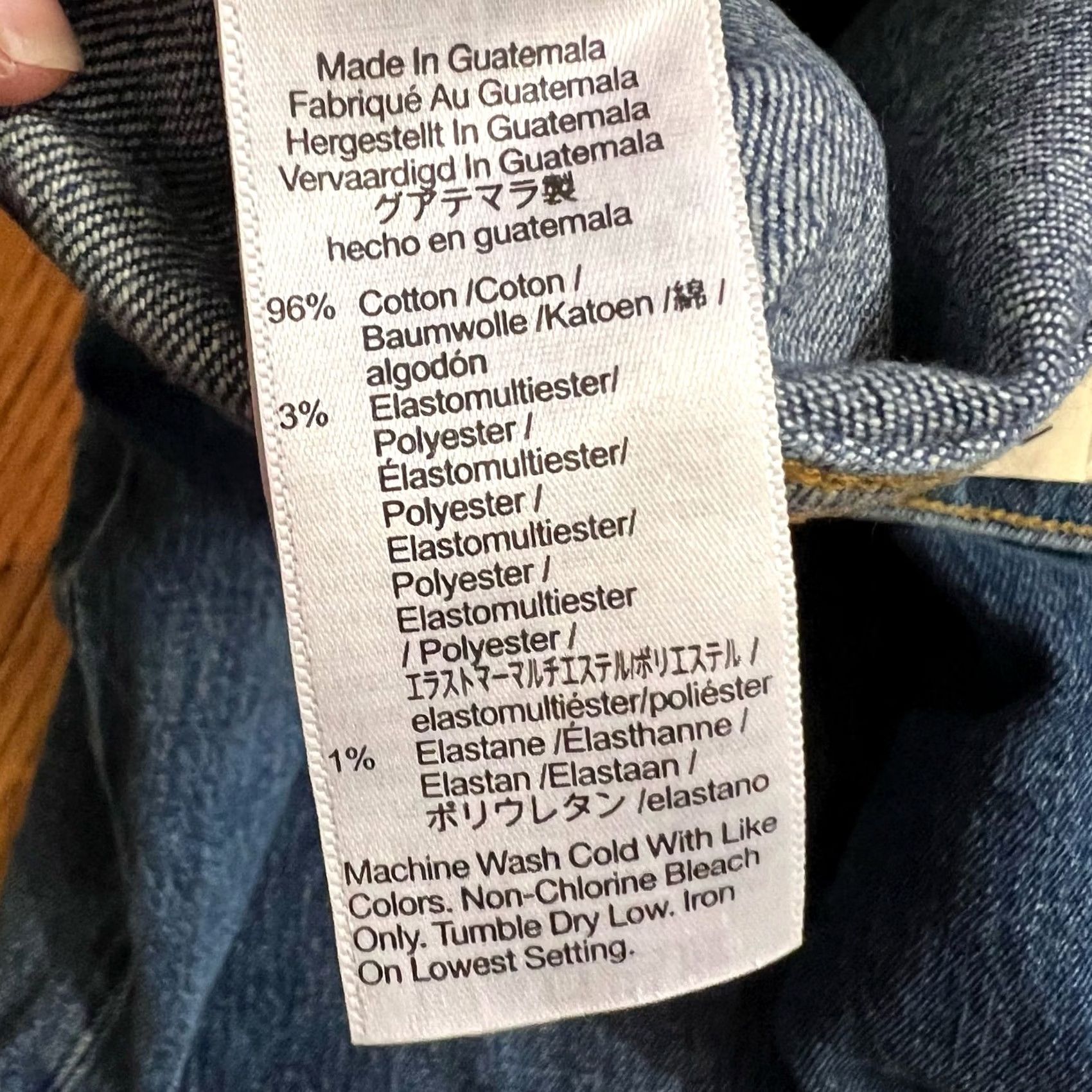 Madewell Madewell Jeans Womens 27 Perfect Vintage Blue Denim High Rise Raw Hem Jeans Womens 27 Regular Blue 29x28 Size 27" / US 4 / IT 40 - 7 Thumbnail