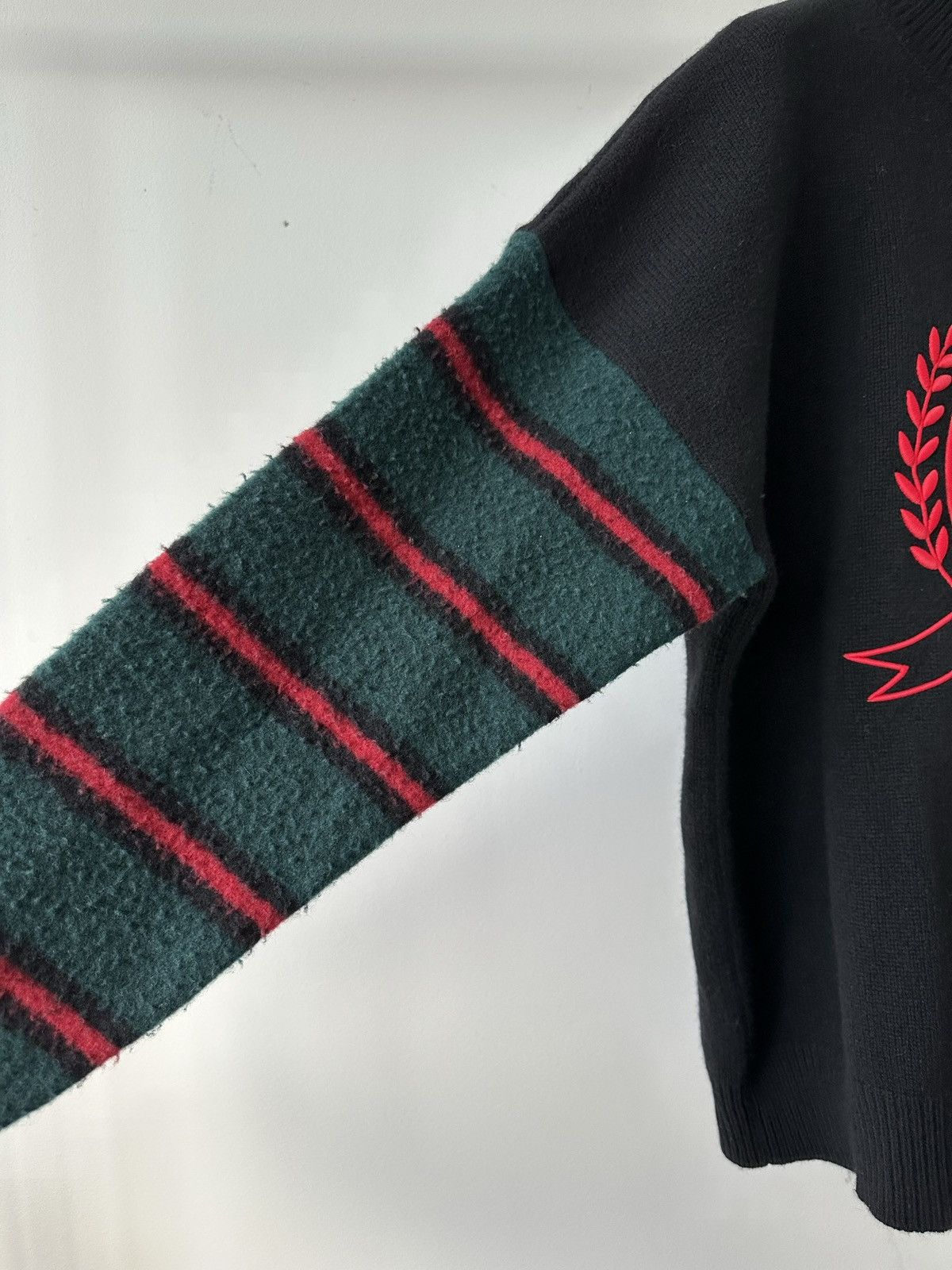 Tommy Hilfiger TOMMY HILFIGER Turtle Neck Crest Wool Cashmere Jumper Size US L / EU 52-54 / 3 - 3 Thumbnail
