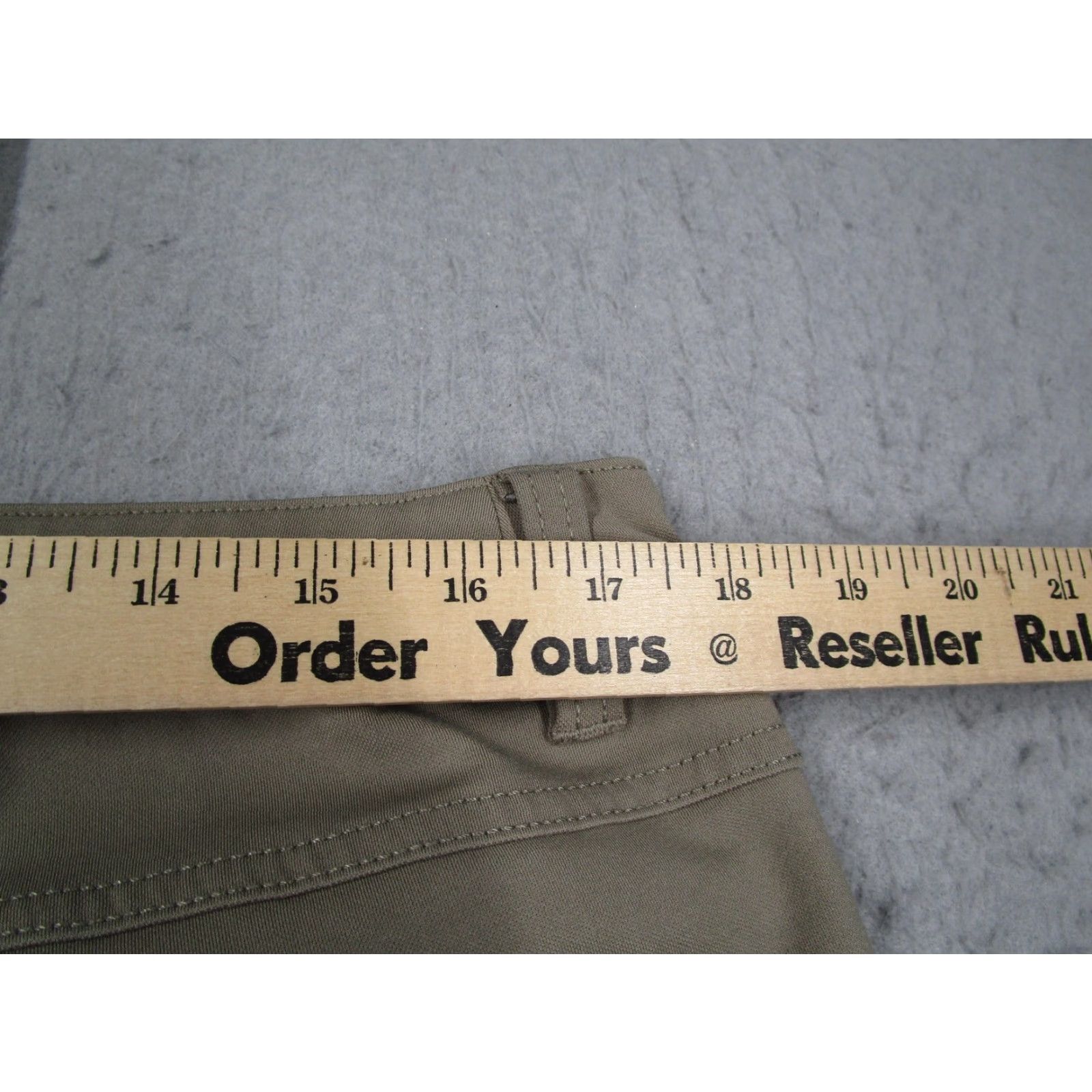 Vintage BYLT Everyday Pant 2.0 Mens Slim Fit Chino Pants Beige Khaki 38 with Stretch Pockets Casual Golf Size US 38 / EU 54 - 6 Thumbnail