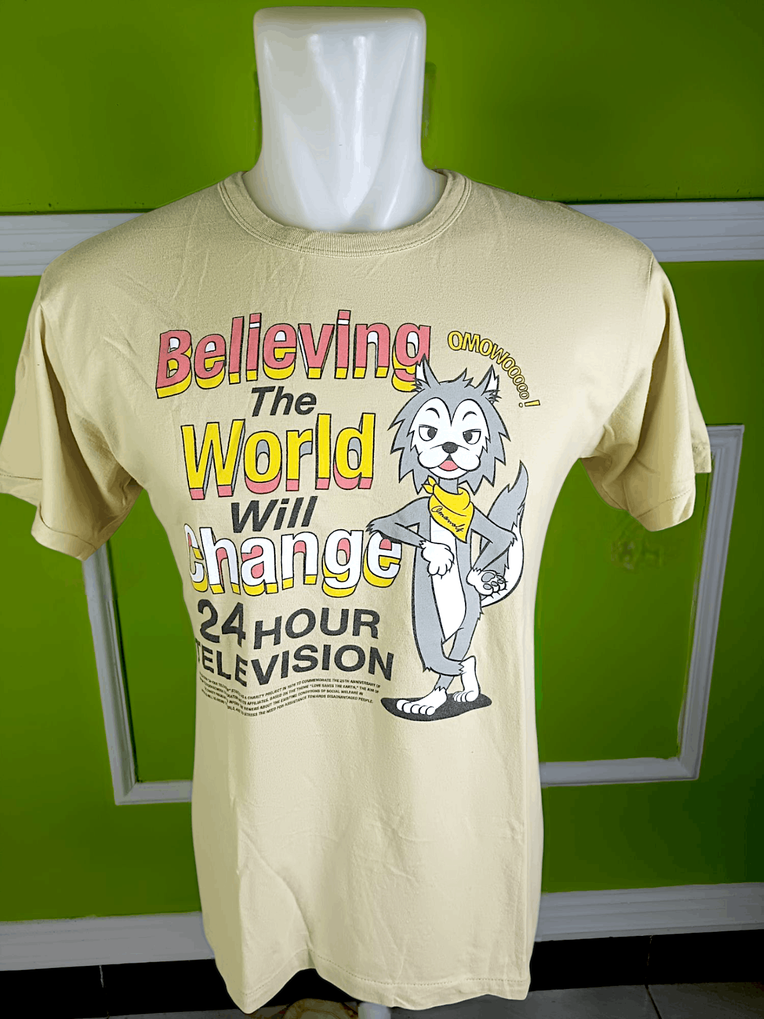 Japanese Brand × Vintage 24 Hour Television-Believing the World Will Change Size US M / EU 48-50 / 2 - 2 Thumbnail