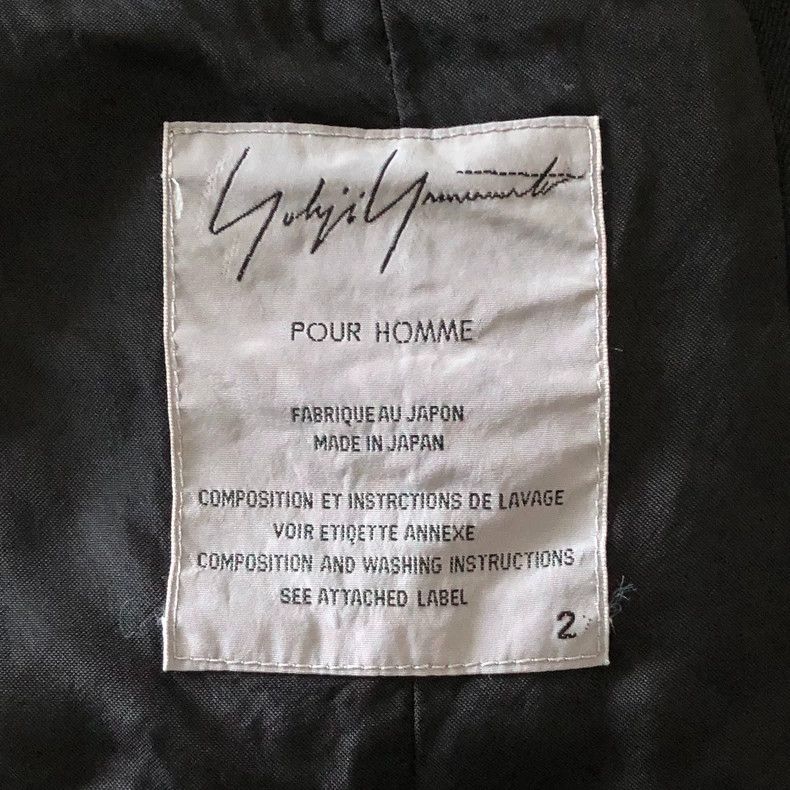 Yohji Yamamoto Yohji Yamamoto size 2 07 SS structural patchwork suit 2501- Size 38R - 7 Thumbnail