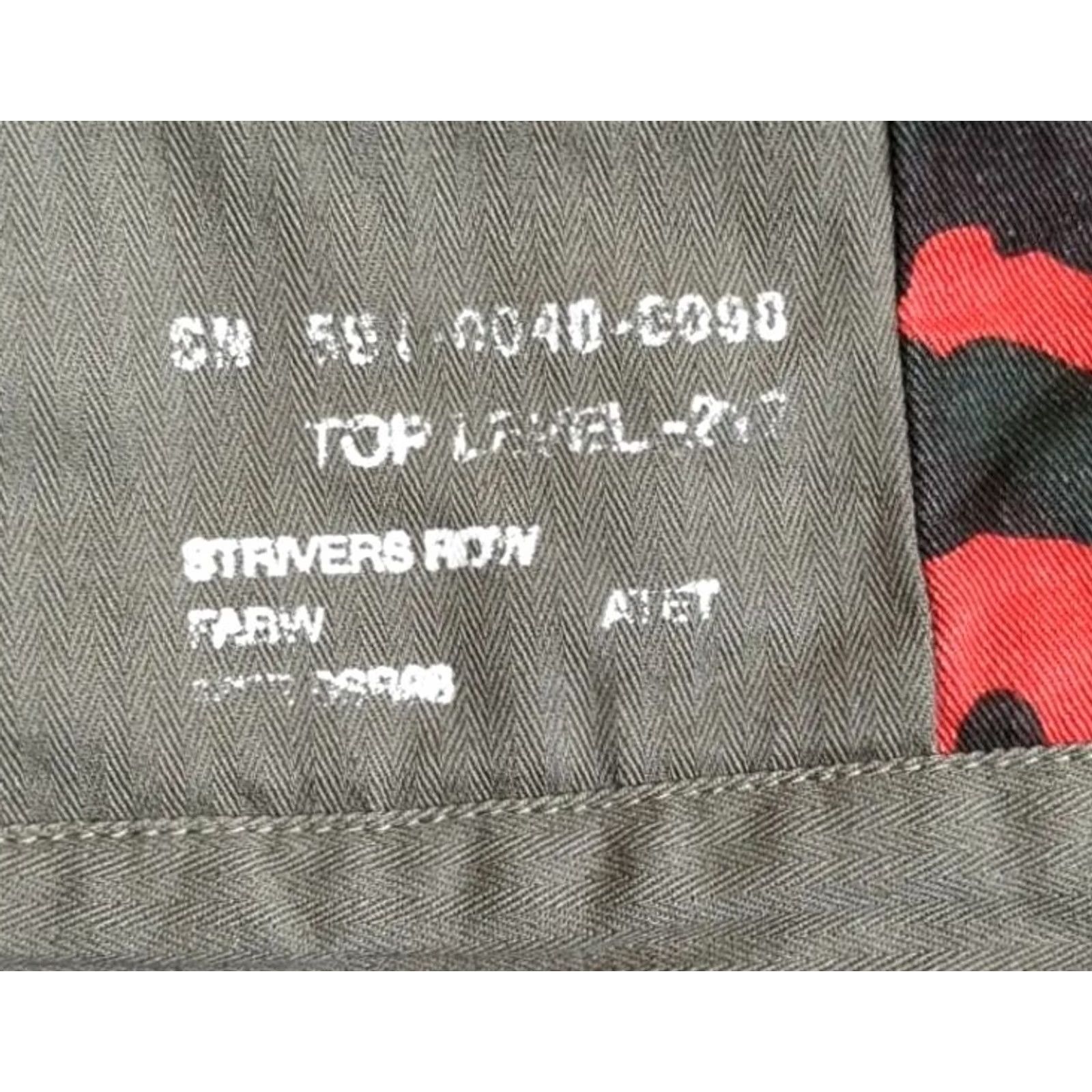 Denime Strivers Row Jacket Denim Canvas Patchwork Metal Button Multicolor Casual Streetwear Mens MED Size US M / EU 48-50 / 2 - 4 Thumbnail