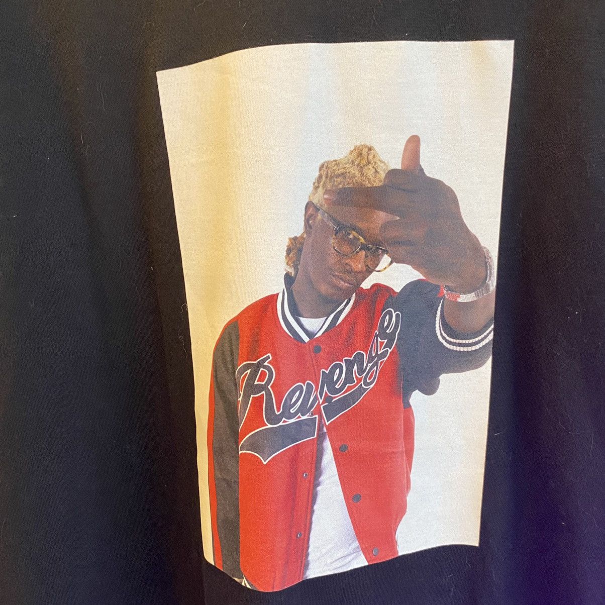 Revenge Revenge Young Thug Photo Tee Size US L / EU 52-54 / 3 - 3 Thumbnail