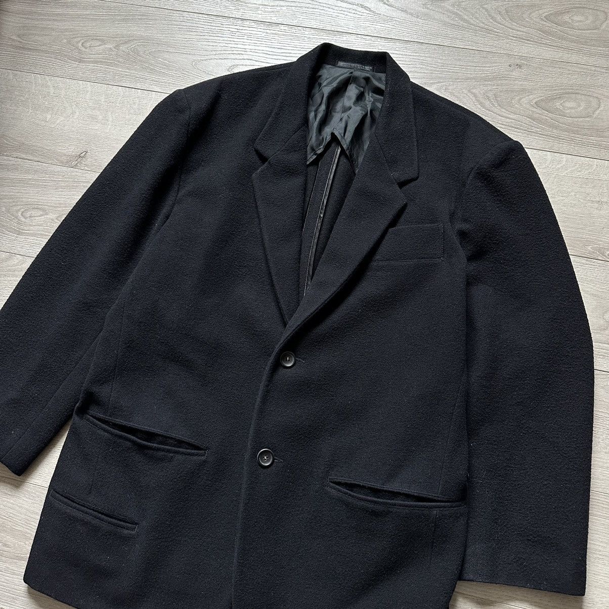 Vintage Gothic Yohji Yamamoto Homme Wool Coat Size:M