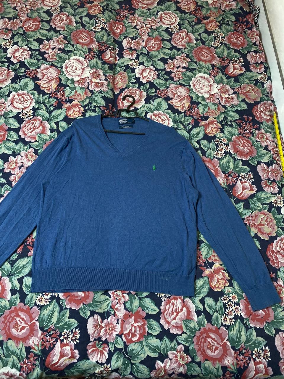 Polo Ralph Lauren Vintage Polo Ralph Lauren V-Neck Sweater Size US XXL / EU 58 / 5 - 11 Thumbnail