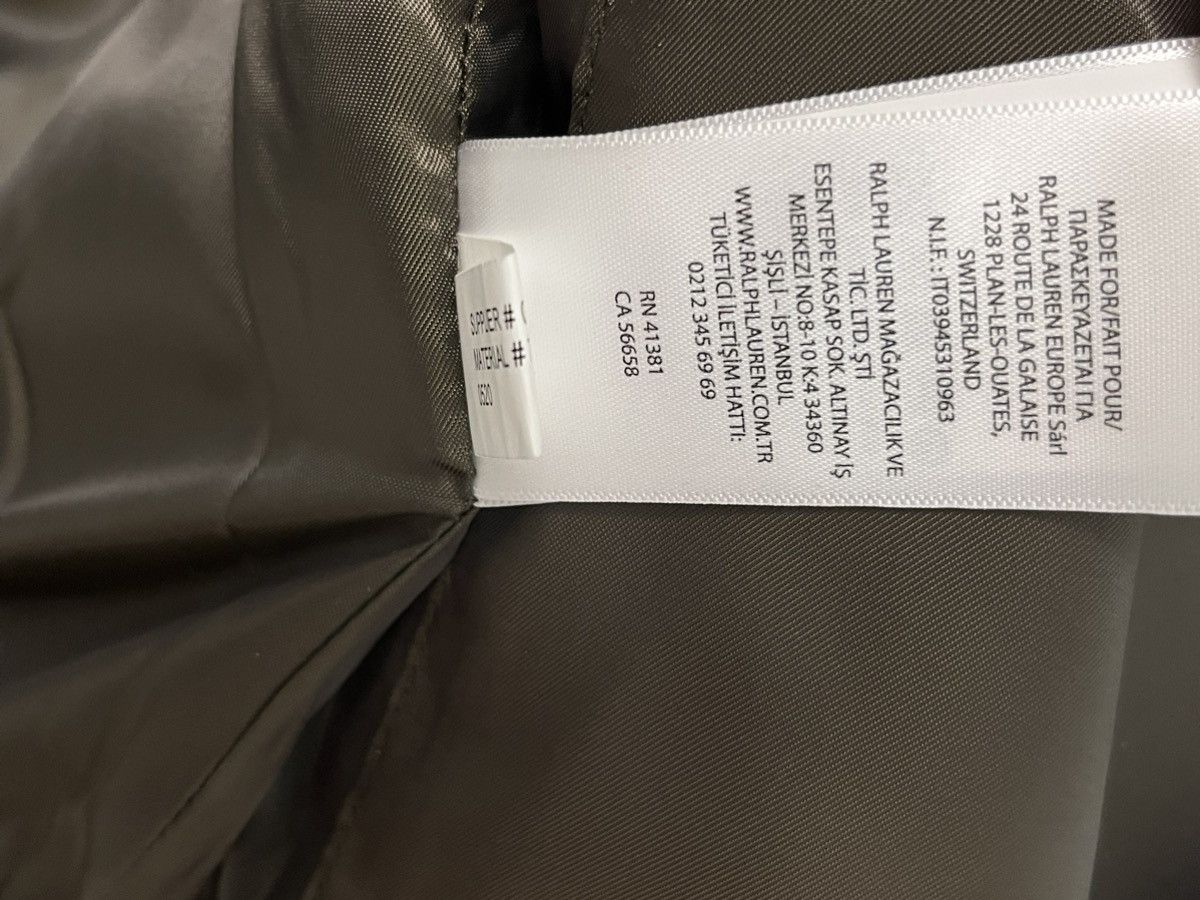 Ralph Lauren Washed Olive Green Leather Shirt Jacket SMALL Size US S / EU 44-46 / 1 - 15 Thumbnail