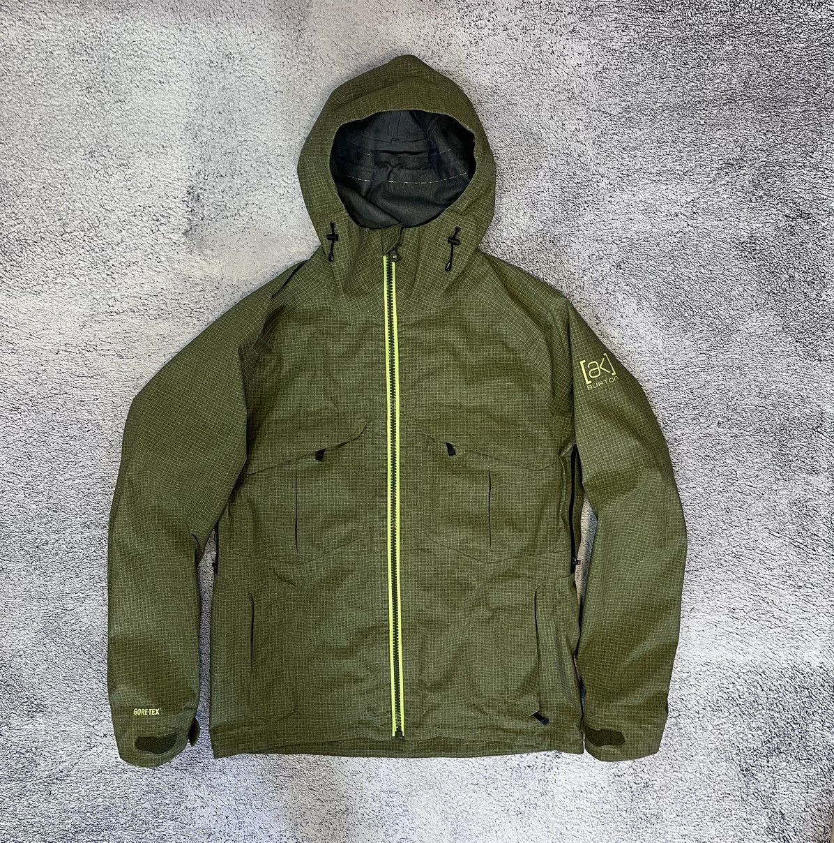 Burton Analog Kevlar スノーボードジャケット - L Analog × Burton 2002 Burton Analog Kevlar hidden pocket