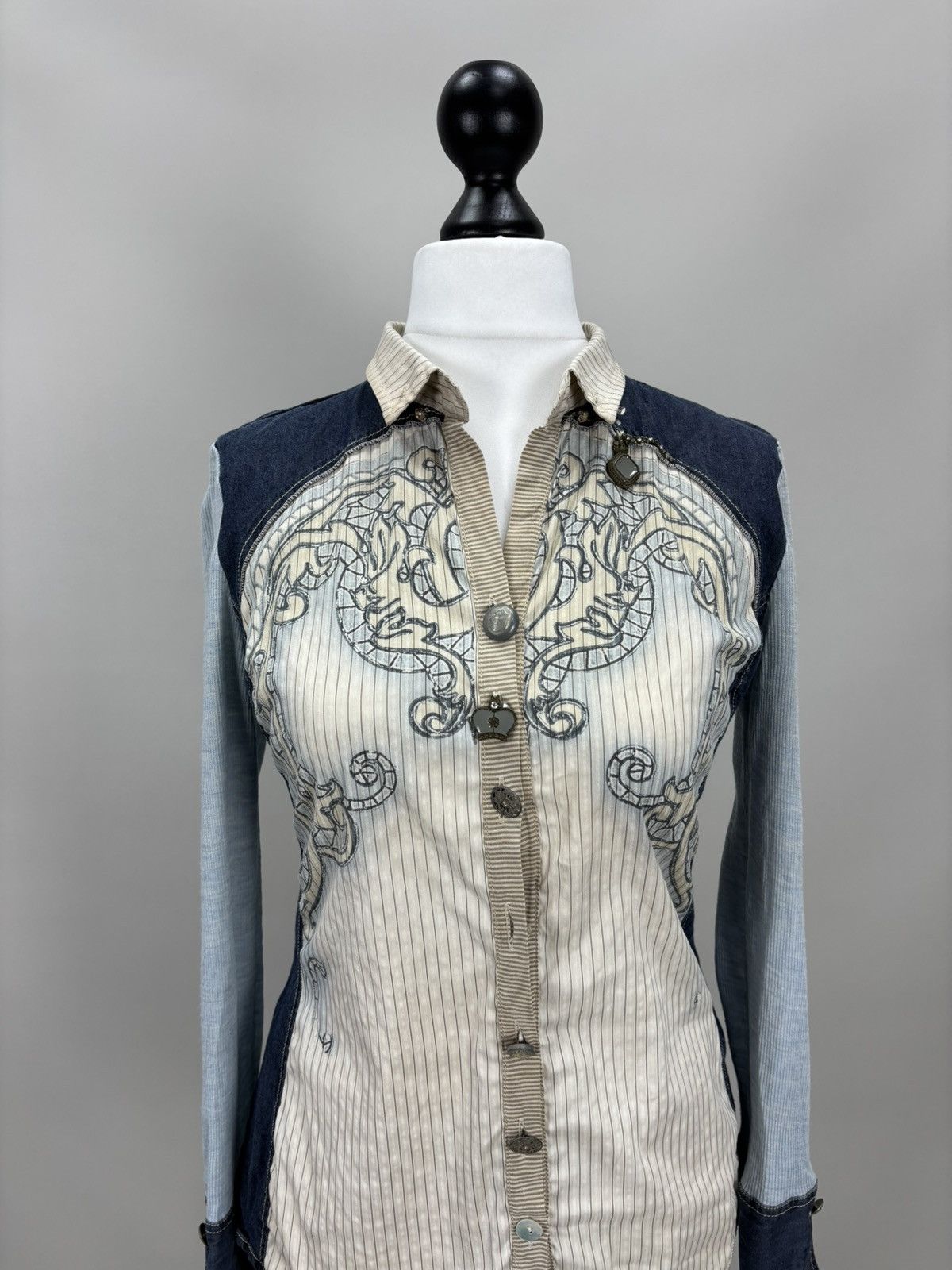 Elisa Cavaletti Womens blouse Elisa Cavaletti Size S Color Multicolor Size S / US 4 / IT 40 - 2 Thumbnail