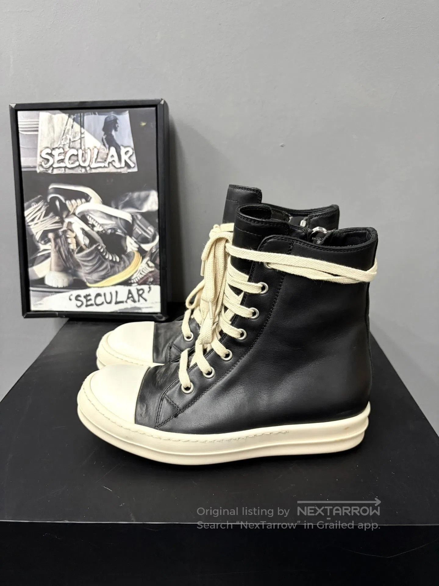 Rick Owens Rick Owens High. Size US 4 / IT 34 - 2 Thumbnail
