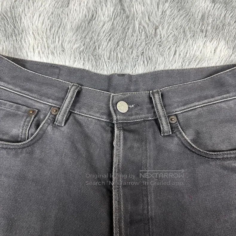 Acne Studios Acne Studios Grey Denim Long Pants Size 29" - 6 Thumbnail