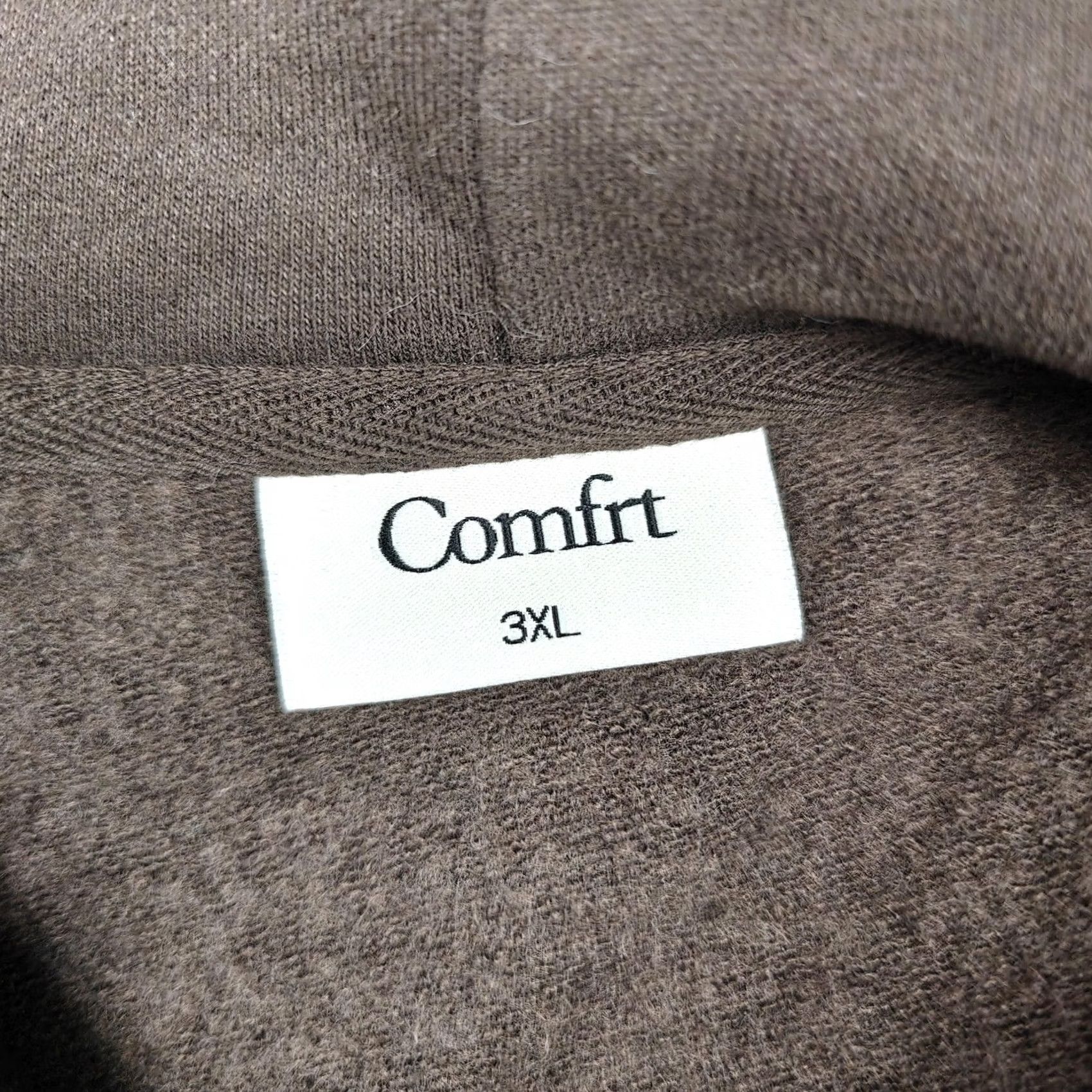 KangaROOS Comfrt Hoodie Brown Fleece Pullover Logo Casual Mens 3XL Kangaroo Pocket Size US XXL / EU 58 / 5 - 4 Thumbnail