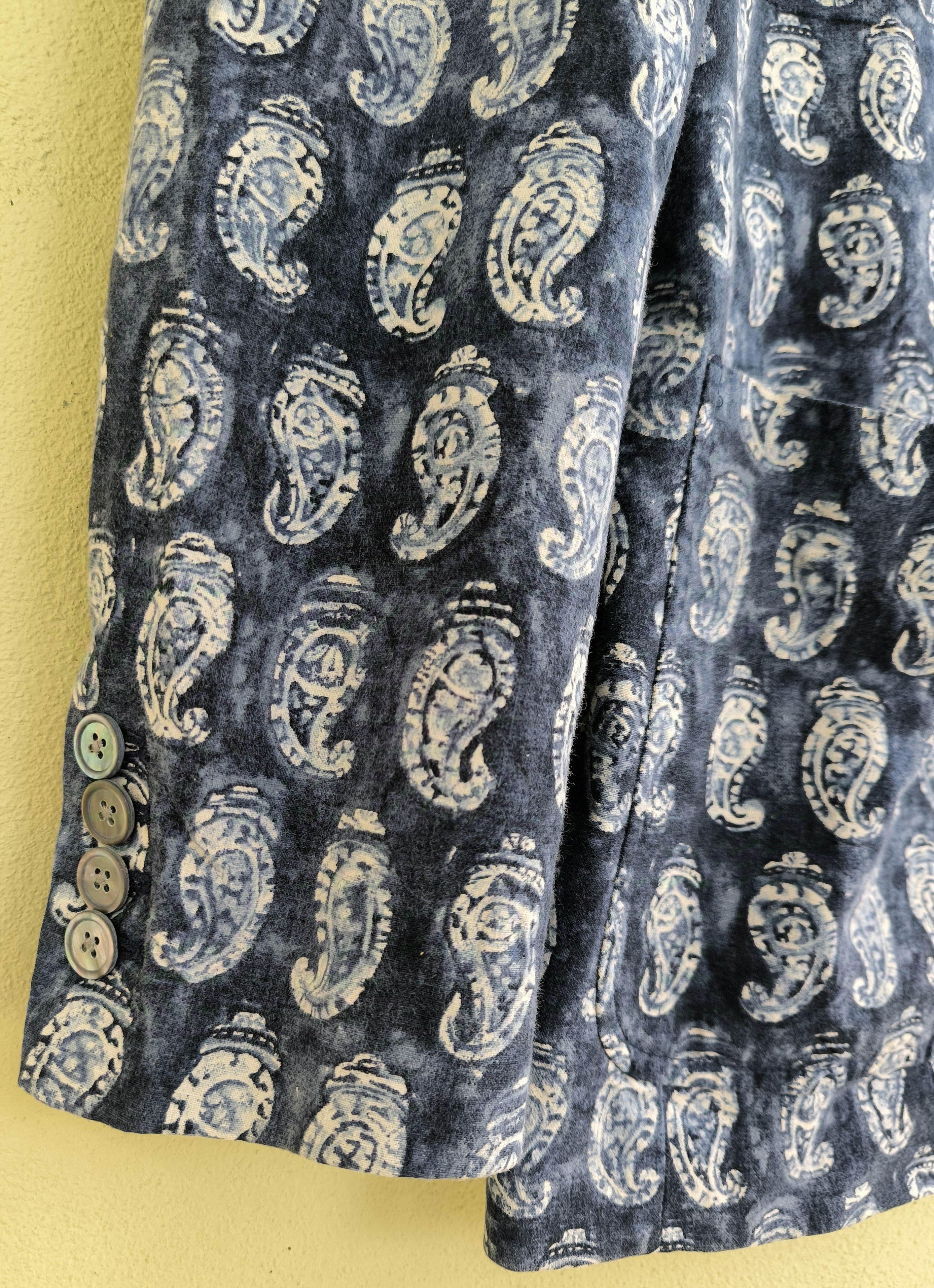 Polo Ralph Lauren POLO RALPH LAUREN all-over print tailored jacket Size US L / EU 52-54 / 3 - 4 Thumbnail