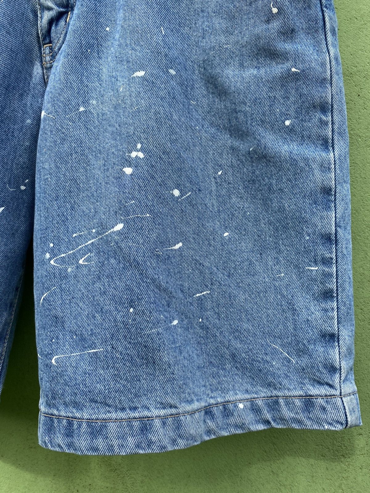 Edwin Edwin Made In Japan Vintage Jeans Shorts Pain Splatter Drip Size US 30 / EU 46 - 6 Thumbnail