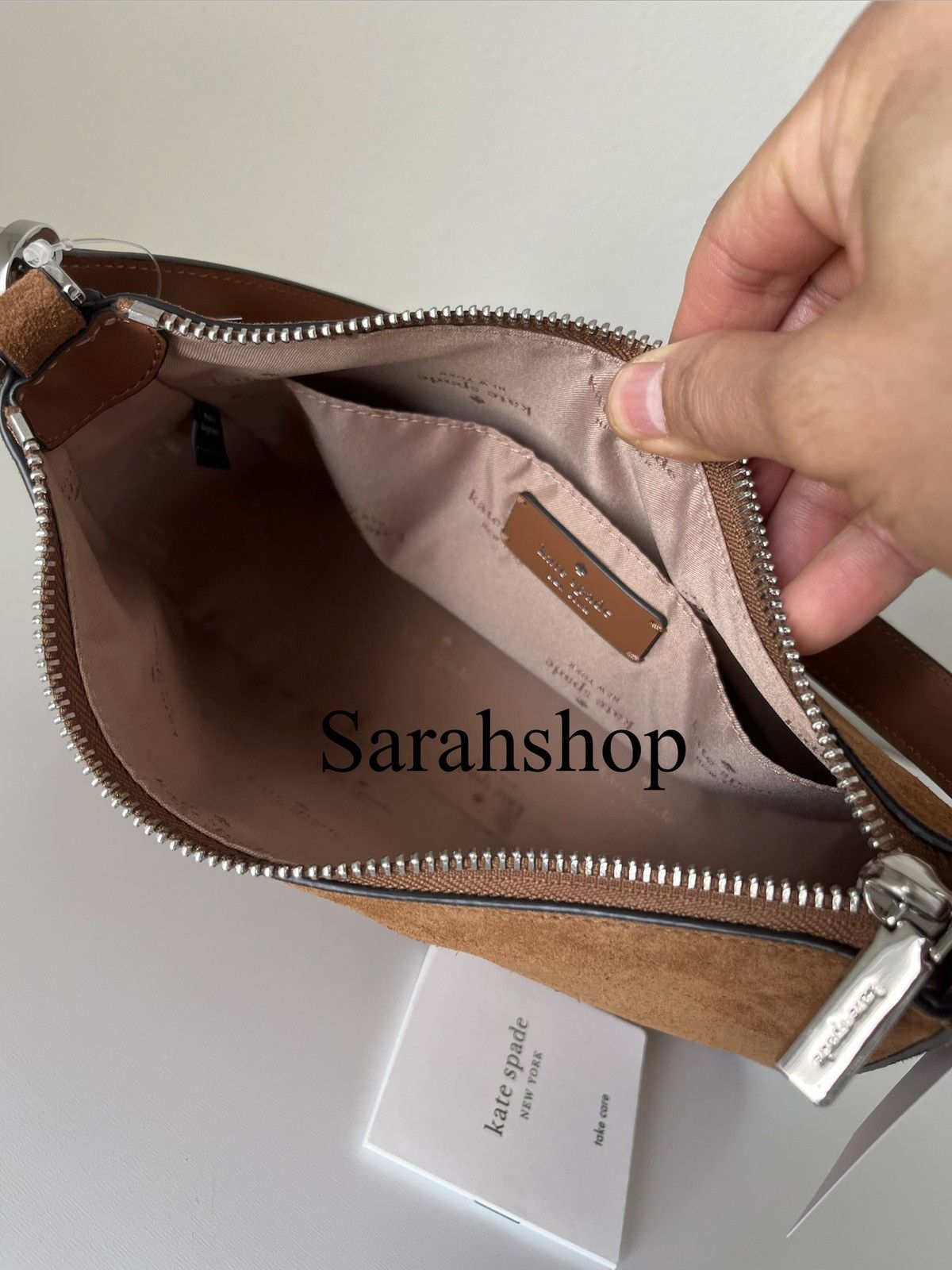 Kate Spade Kate Spade Margot Suede Medium Shoulder Bag Size ONE SIZE - 9 Thumbnail