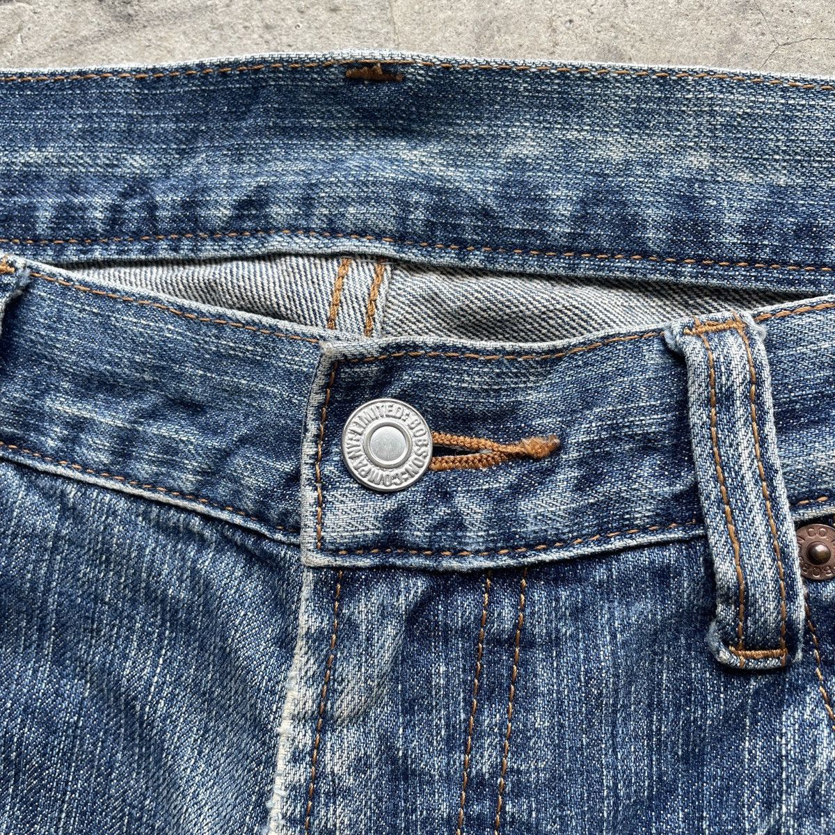 Japanese Brand W32x33 Vintage Japanese Denim Faded Jeans Pants Size US 32 / EU 48 - 6 Thumbnail