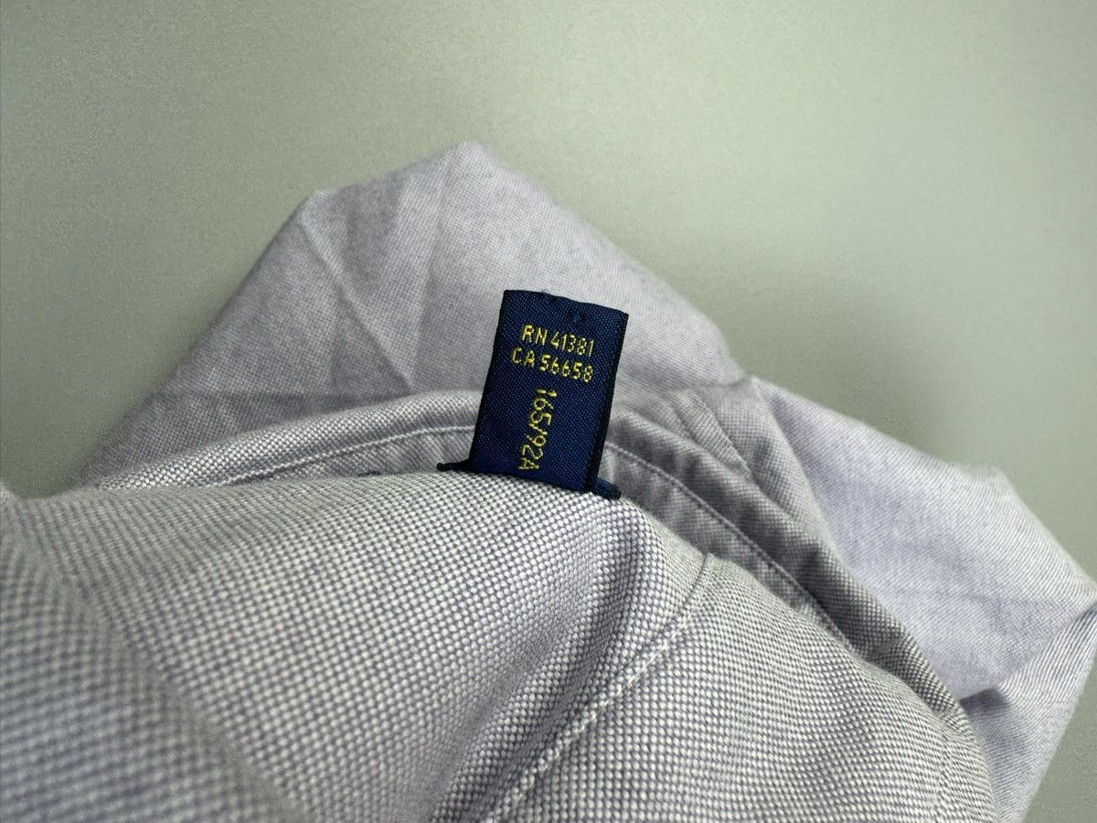 Polo Ralph Lauren Unisex Violet fitted button up shirt polo Ralph Lauren Size M / US 6-8 / IT 42-44 - 11 Thumbnail