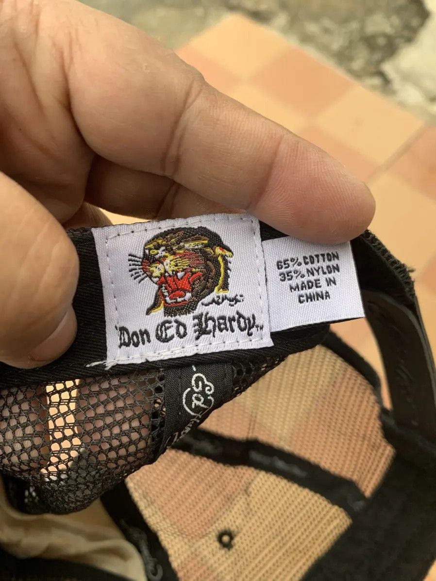 Ed Hardy DISTRESSED ED HARDY CAP Size ONE SIZE - 7 Thumbnail