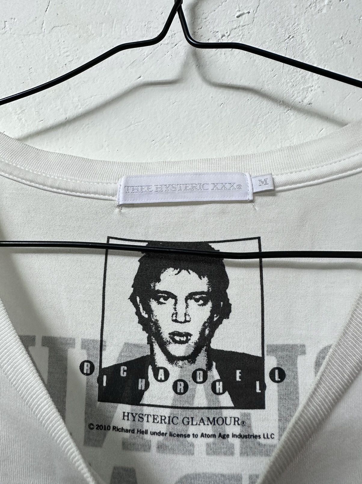 Hysteric Glamour Rare Hysteric glamour x Richard Hell Tee Size US M / EU 48-50 / 2 - 5 Thumbnail