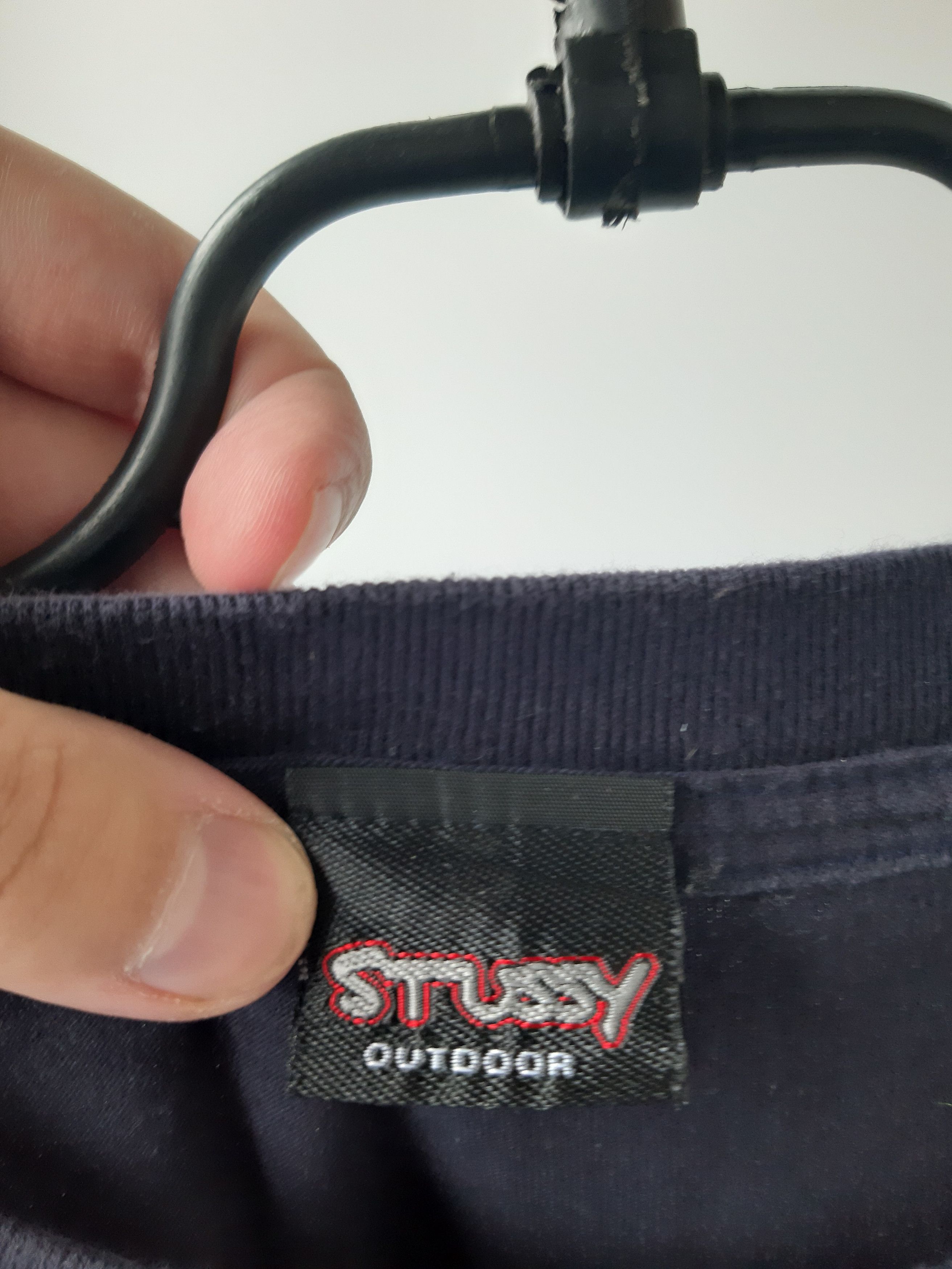 Stussy × Vintage Stussy Outdoor vintage big logo shirt Size US XL / EU 56 / 4 - 4 Thumbnail