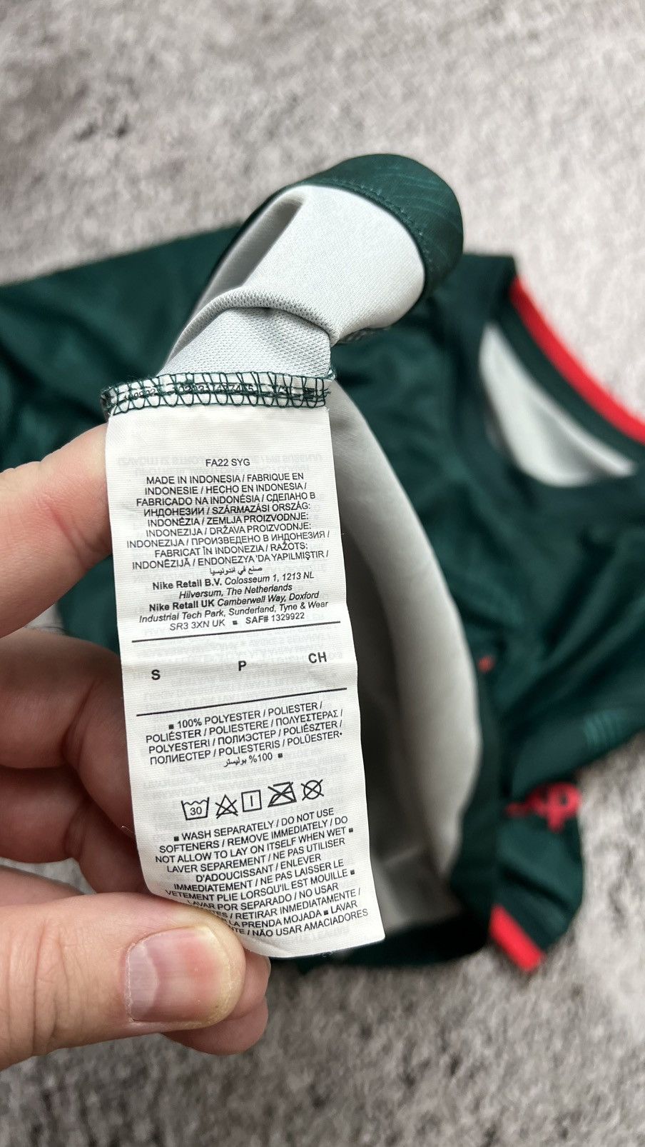 Nike 2022-2023 FC Liverpool London nike third kit jersey drill Size US S / EU 44-46 / 1 - 5 Thumbnail