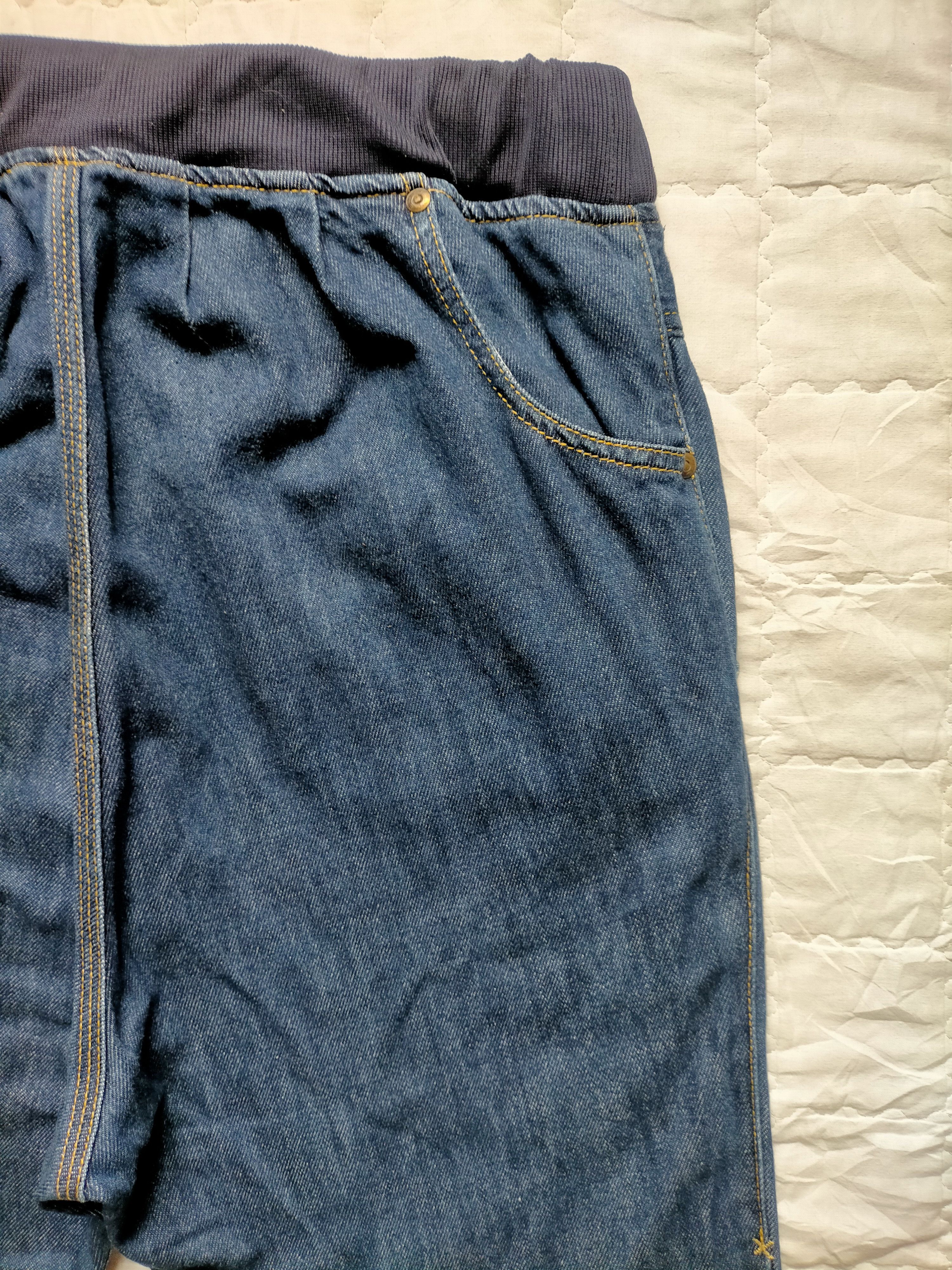 Issey Miyake × Lee × mercibeaucoup Lee x Mercibeaucop Issey Miyake Drop Cropth Denim Jeans Size US 32 / EU 48 - 10 Thumbnail