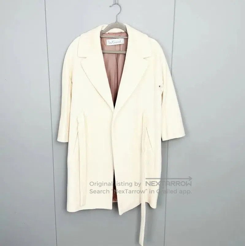 Max Mara MaxMara Light Beige Wool Women's Coat . Size S / US 4 / IT 40 - 1 Thumbnail