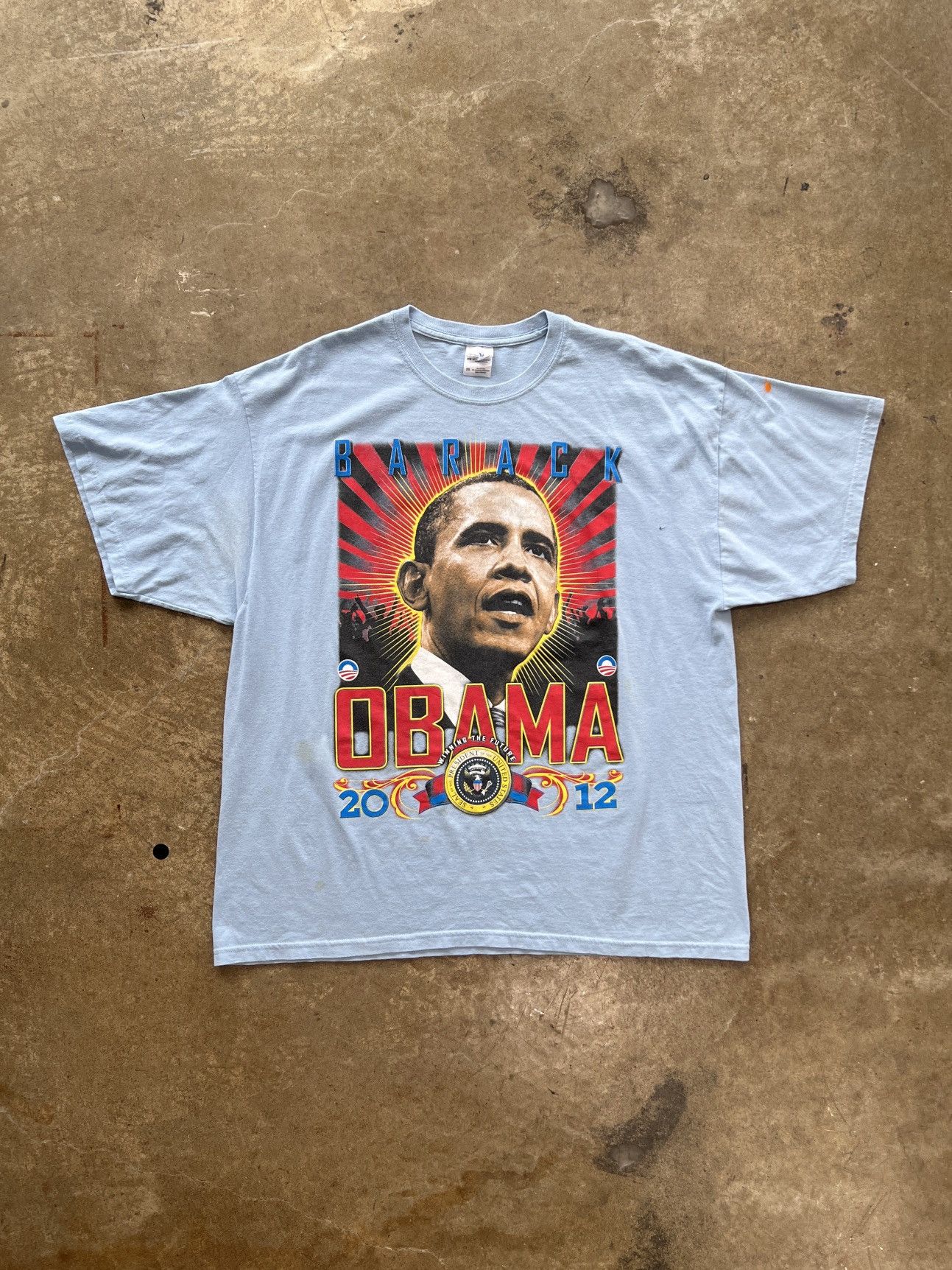 Vintage Vintage Barack Obama Polictical Social Presidents Tee XXL Size US XXL / EU 58 / 5 - 2 Thumbnail