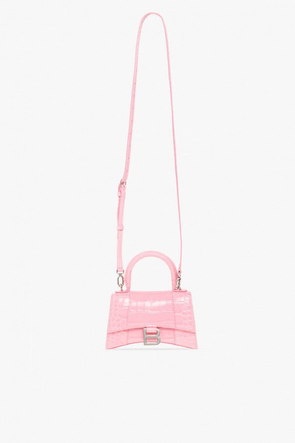 Balenciaga o1mt1gz0325 Size: OS / Hourglass XS Handbag Crocodile Size ONE SIZE - 6 Thumbnail
