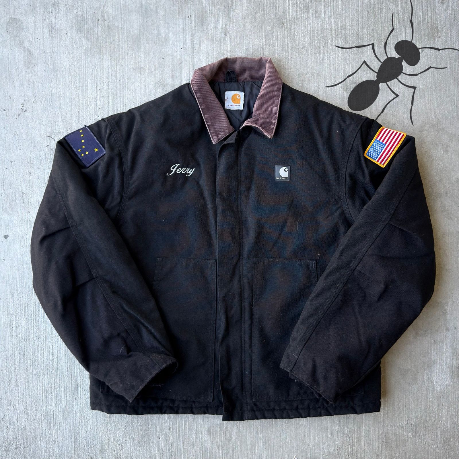 Carhartt × Vintage Carhartt black arctic work wear jacket Size US L / EU 52-54 / 3 - 1 Thumbnail