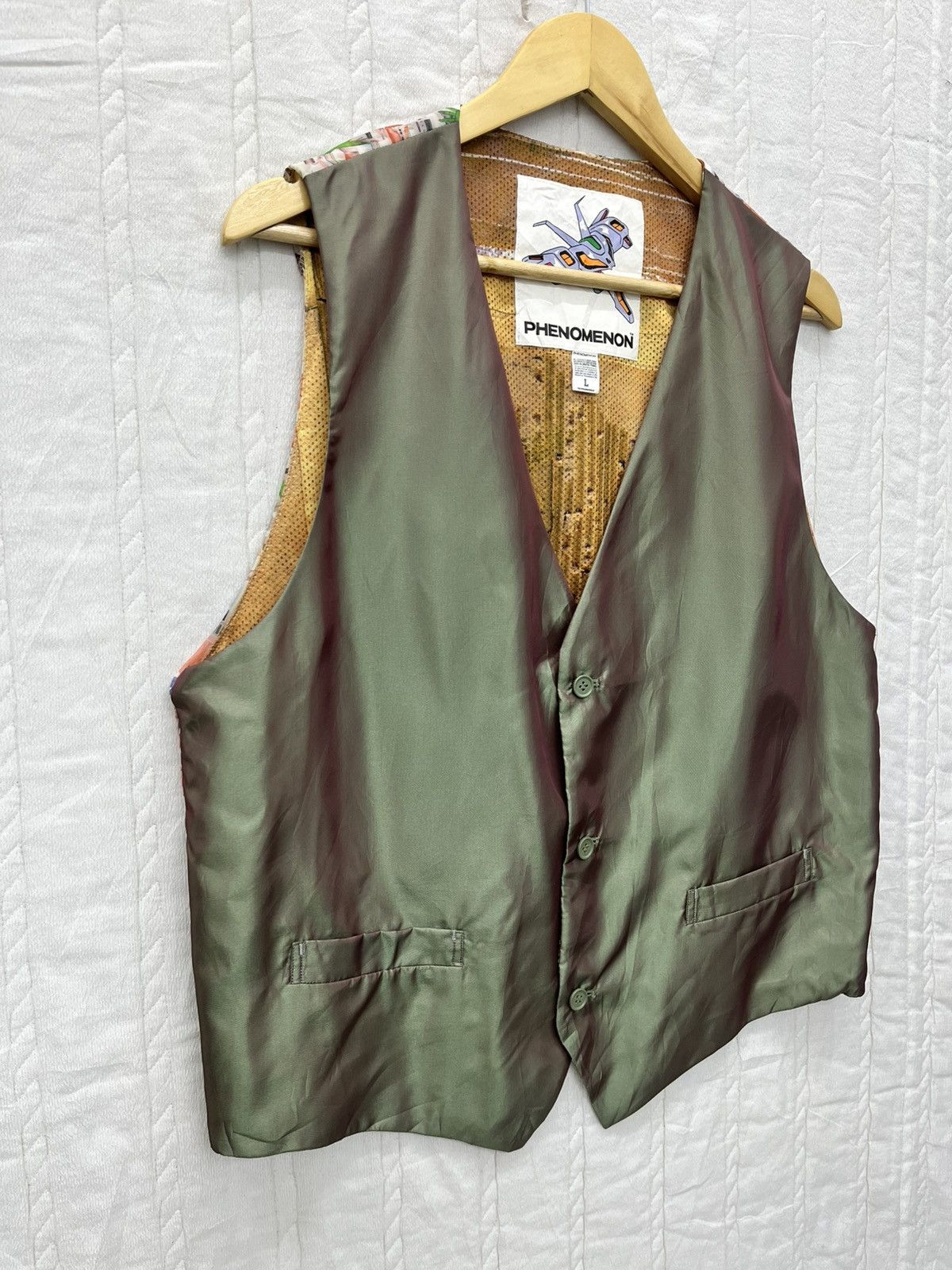 General Research × PHENOMENON ARCHIVE🔥PHENOMENON JEWEL BEETLE VEST IRIDESCENT 08 Size US L / EU 52-54 / 3 - 2 Thumbnail