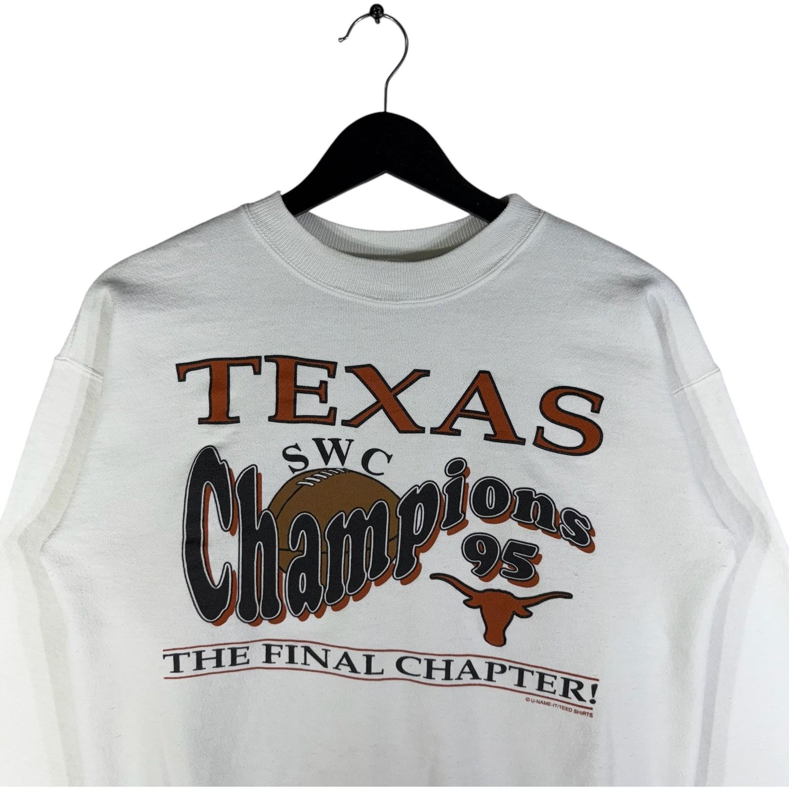 Hanes Vintage University of Texas SWC Champions Crewneck 90s M Size US M / EU 48-50 / 2 - 2 Thumbnail