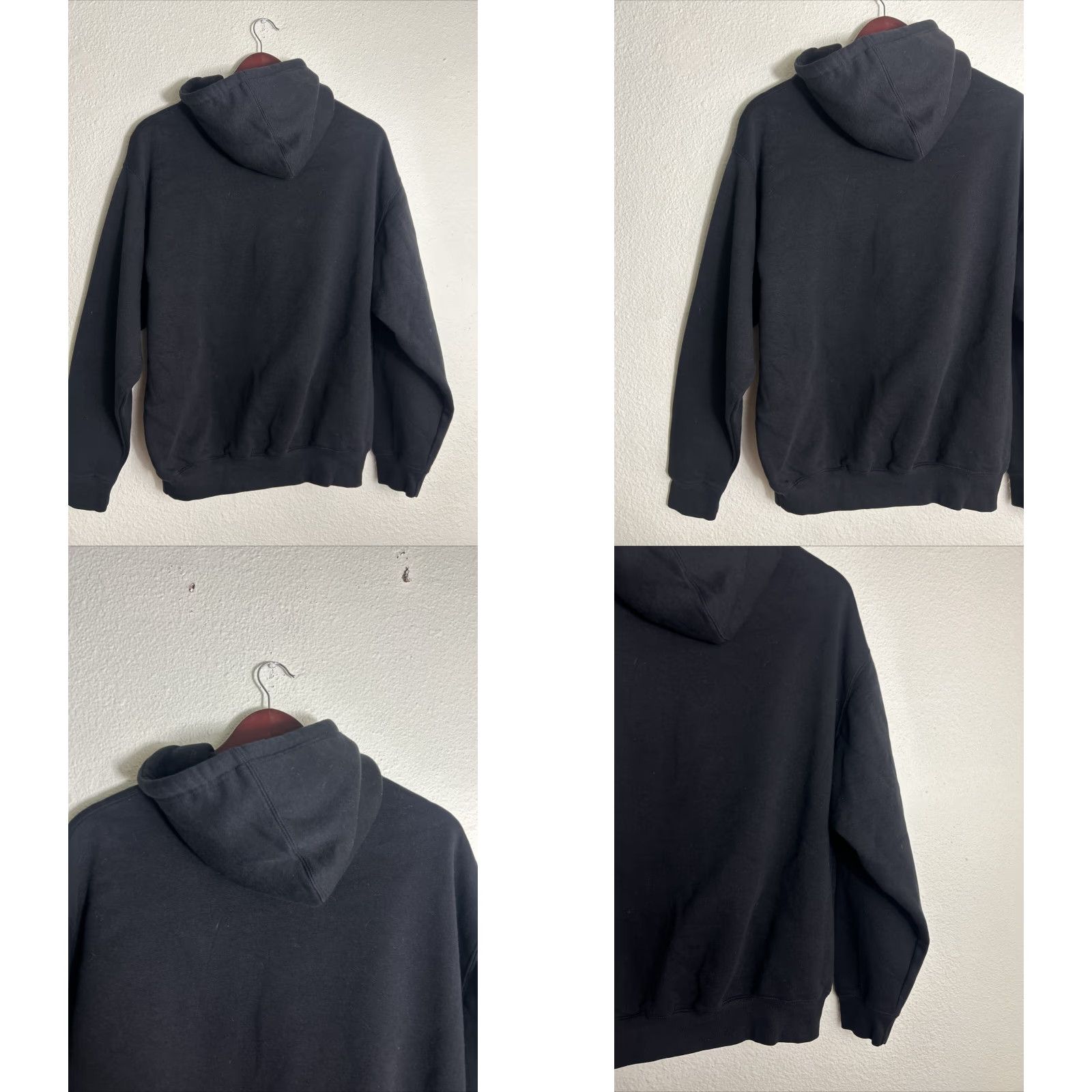 Vintage Kingsbury Los Angeles Mens Hoodie Pullover Black M Hoodstar Angel Graphic Pullover Hoodie Mens Black Size US M / EU 48-50 / 2 - 9 Thumbnail