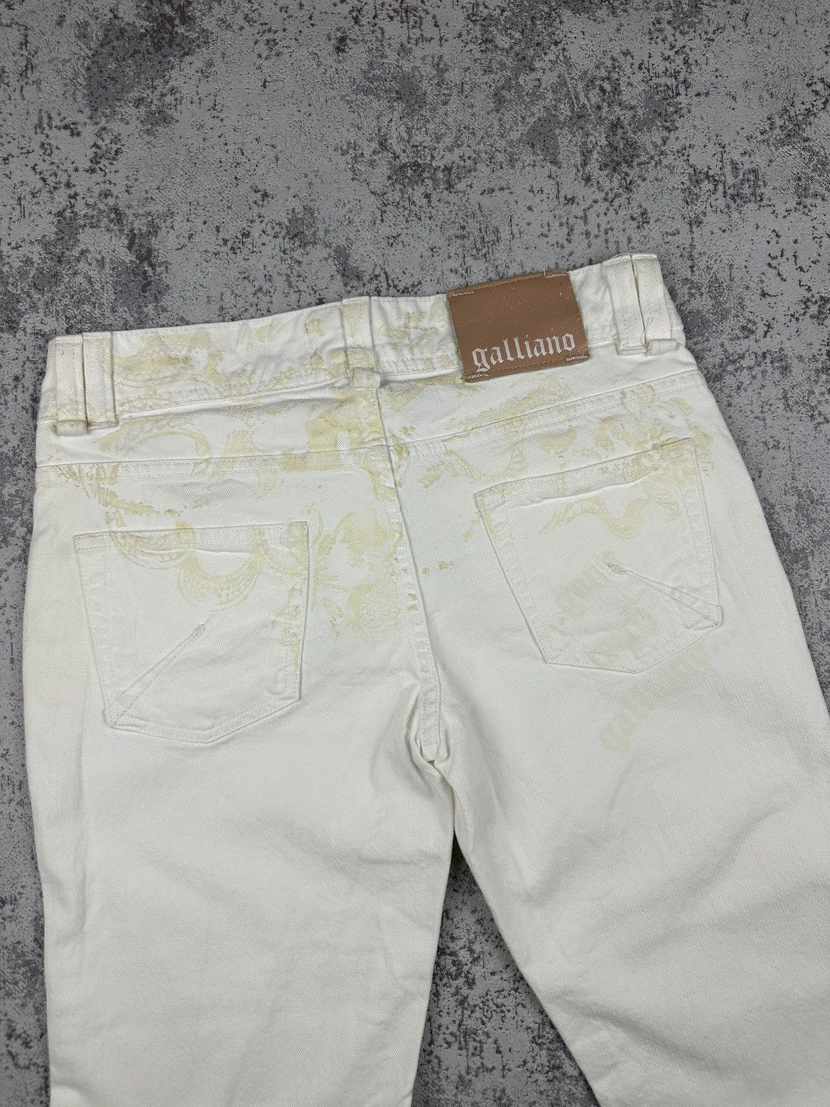 John Galliano Rare❗️John Galliano Distressed Denim Pants Size US 32 / EU 48 - 1 Thumbnail